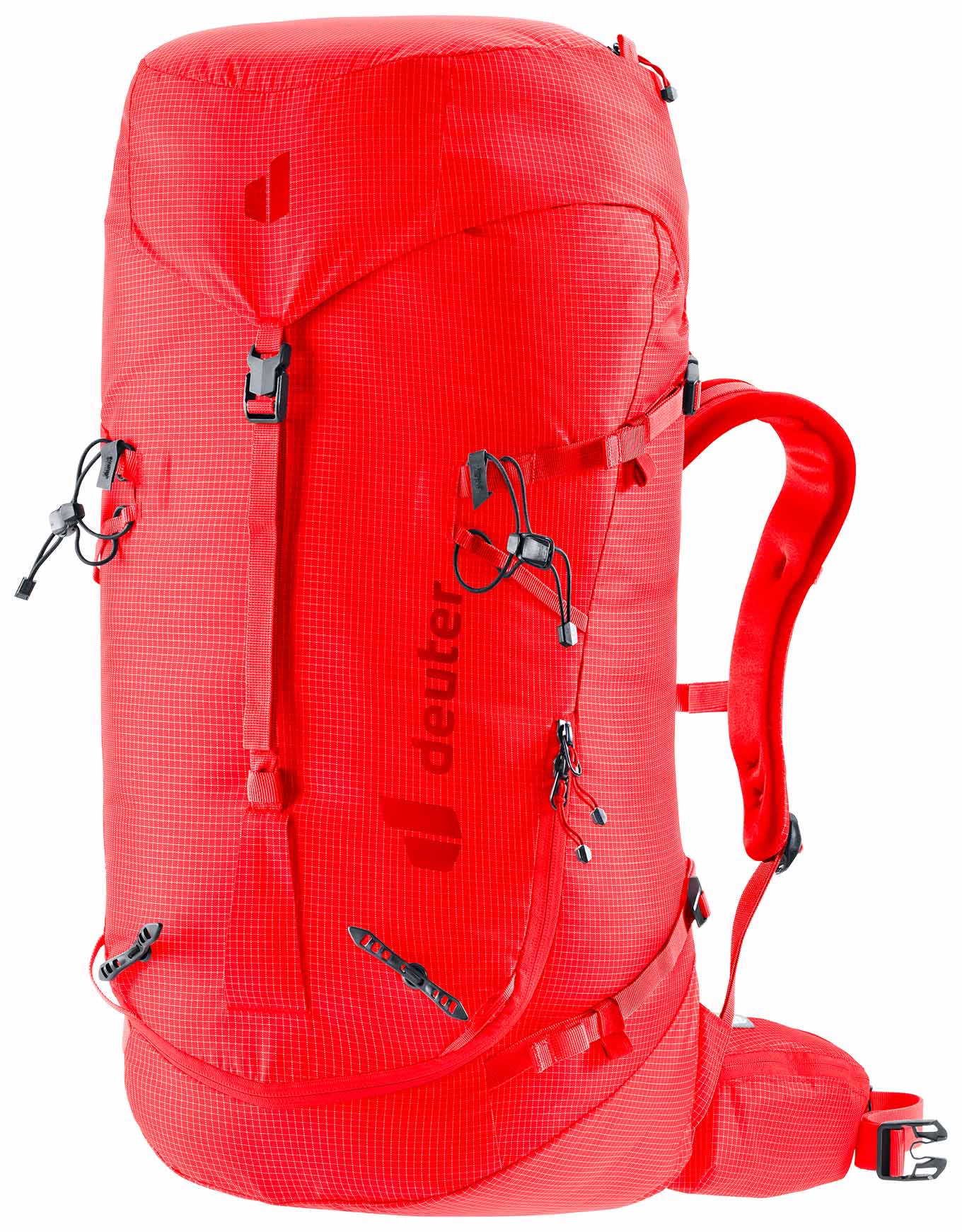 Sac à dos d'alpinisme - Guide 42+6 SL Poppy Crimson en Nylon - Rouge