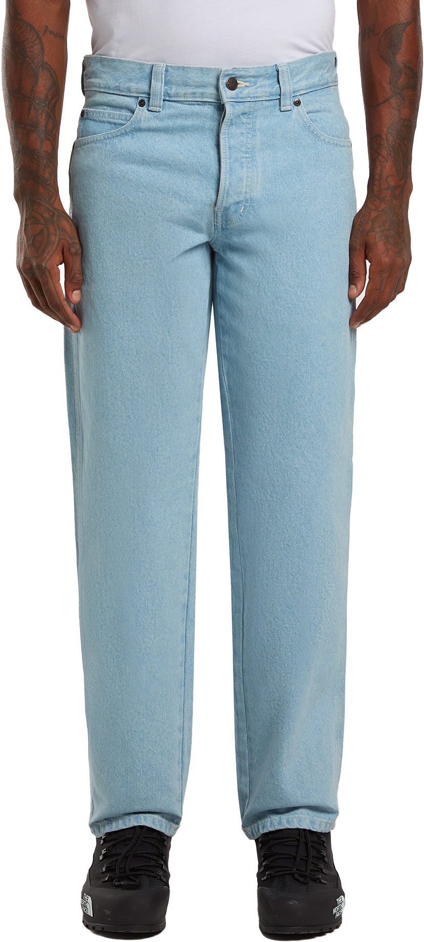 Jean droit en coton - 983 Regular Straight Jeans Vintage Aged Blue en Coton - Taille 30 US