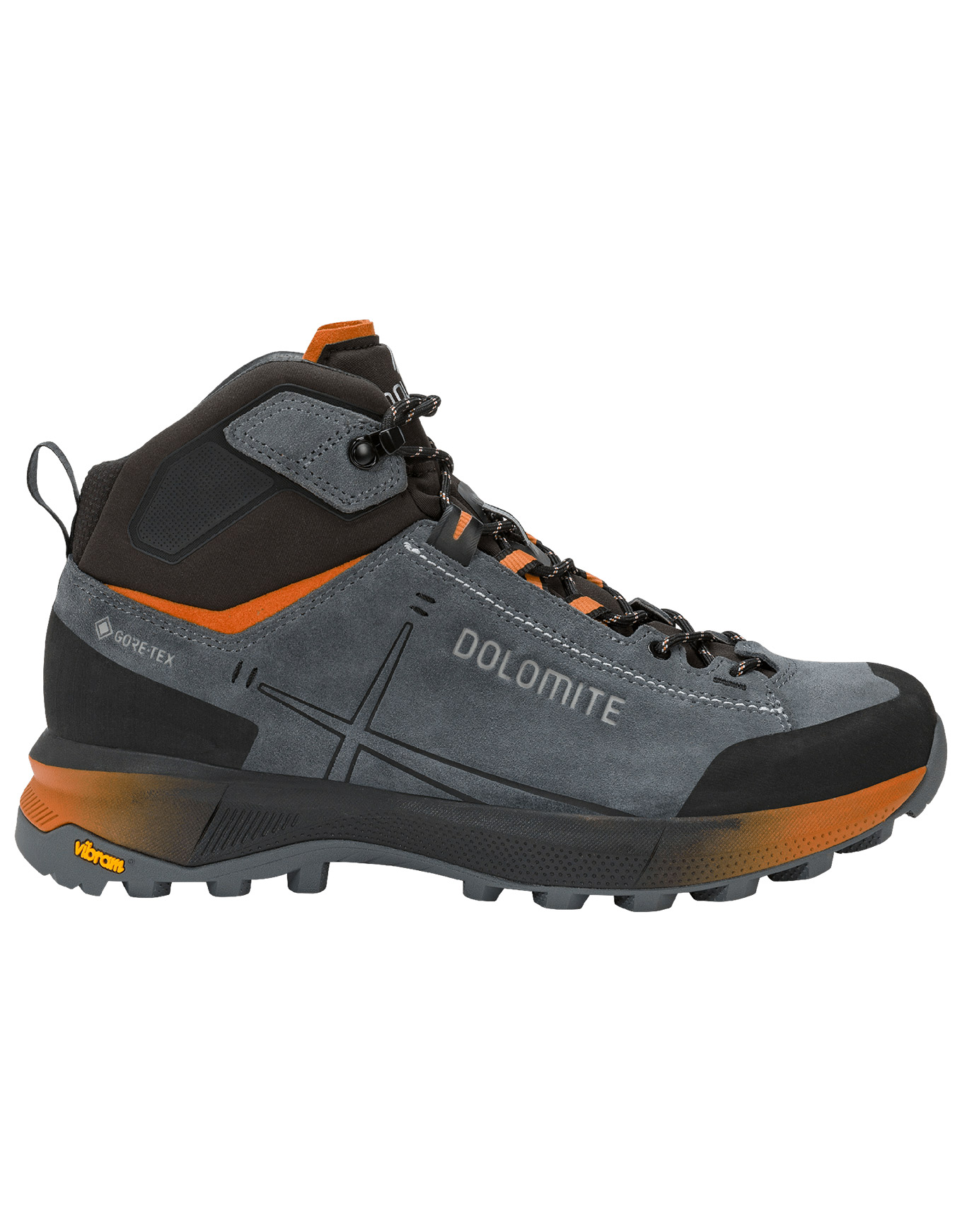 Chaussures de randonnée journée en GORE-TEX® - M'S Vernale Hike Mid Gtx Gunmetal Grey en Cuir - Taille 42 - Gris
