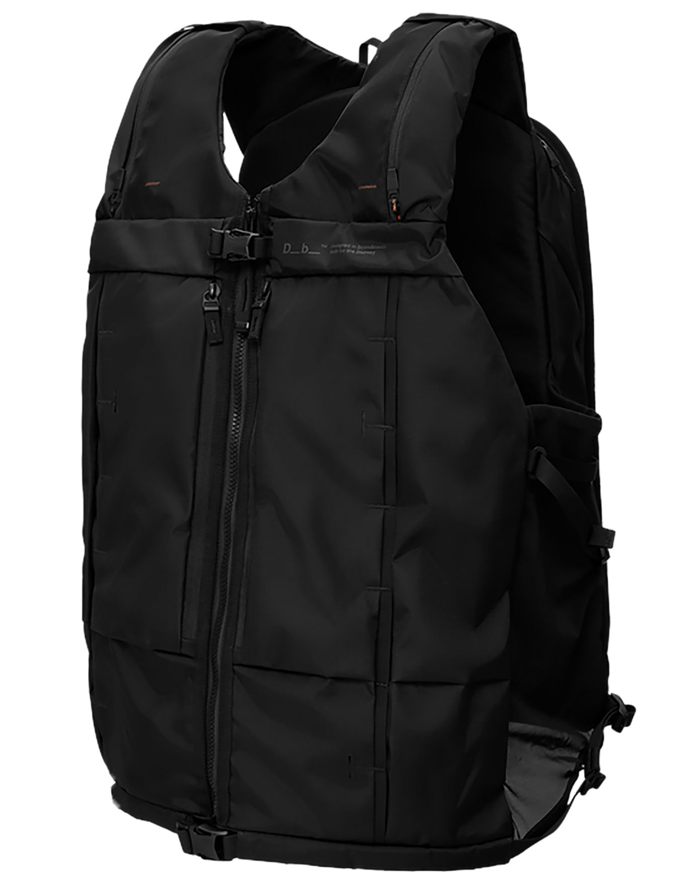Sicherheitsweste Snow Pro Vest 8L x Safeback Black Out schwarz