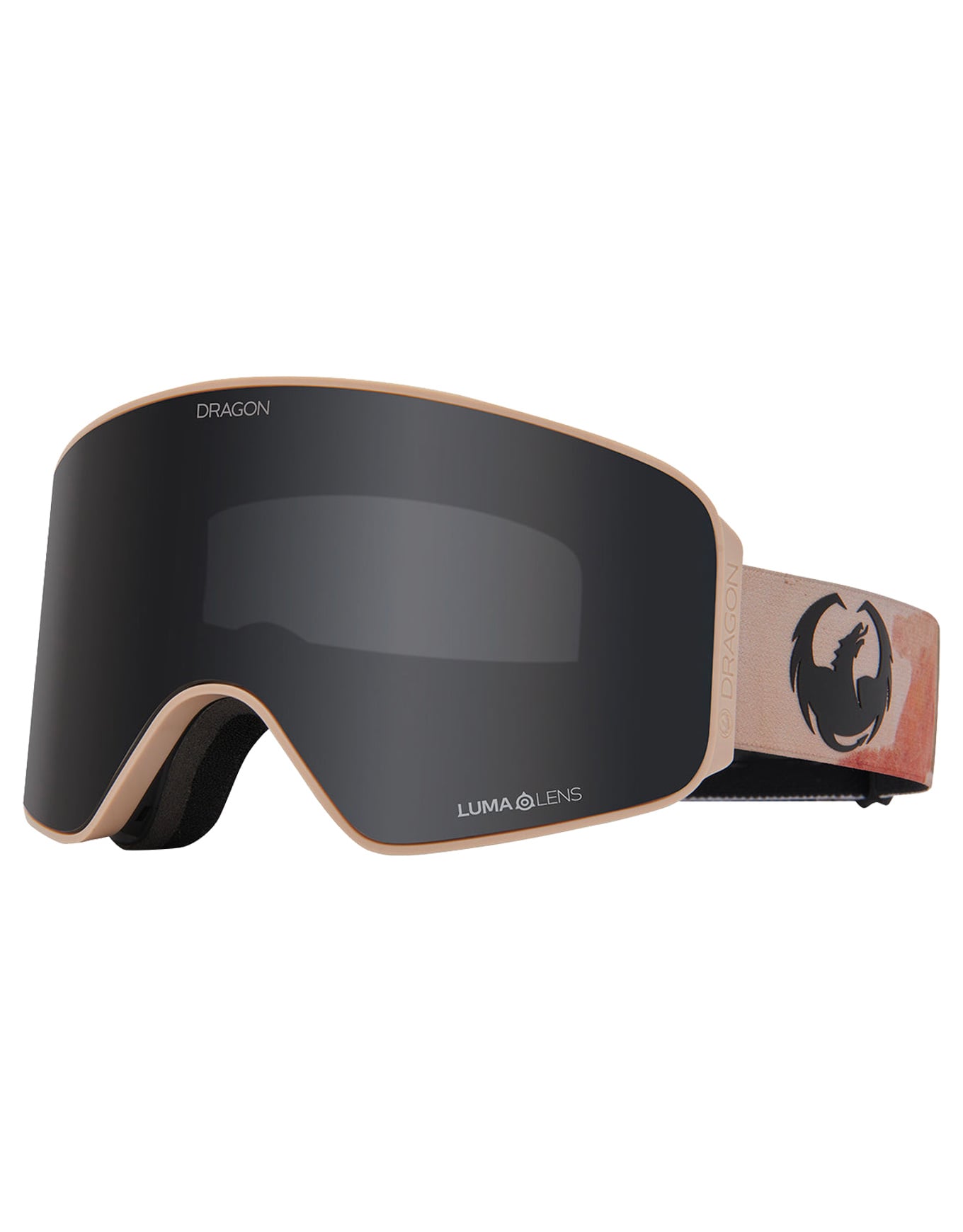 Masque de ski - NFX Mag OTG Jossi Wells - Lumalens Darksmoke + Lumalens Amber - Noir