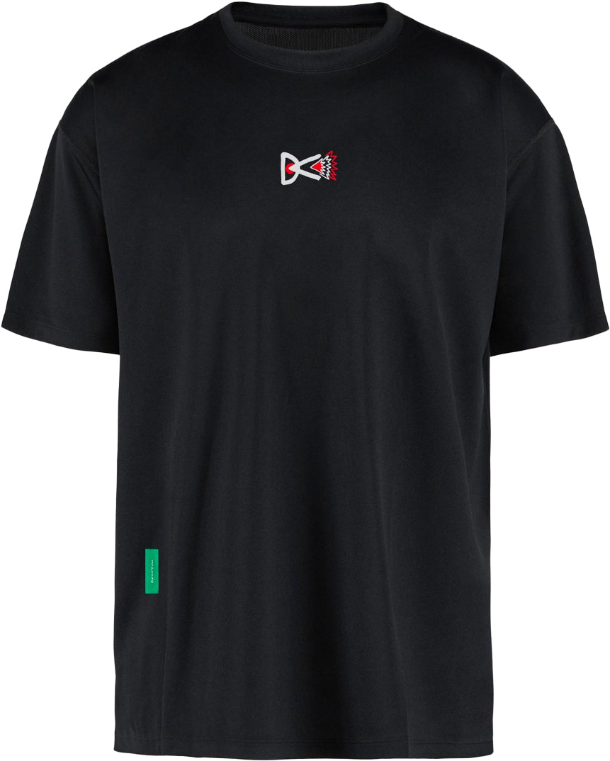 T-shirt de trail/running stretch, respirant et léger - Boxy Training Short Sleeve Tee Black - Taille L - Noir