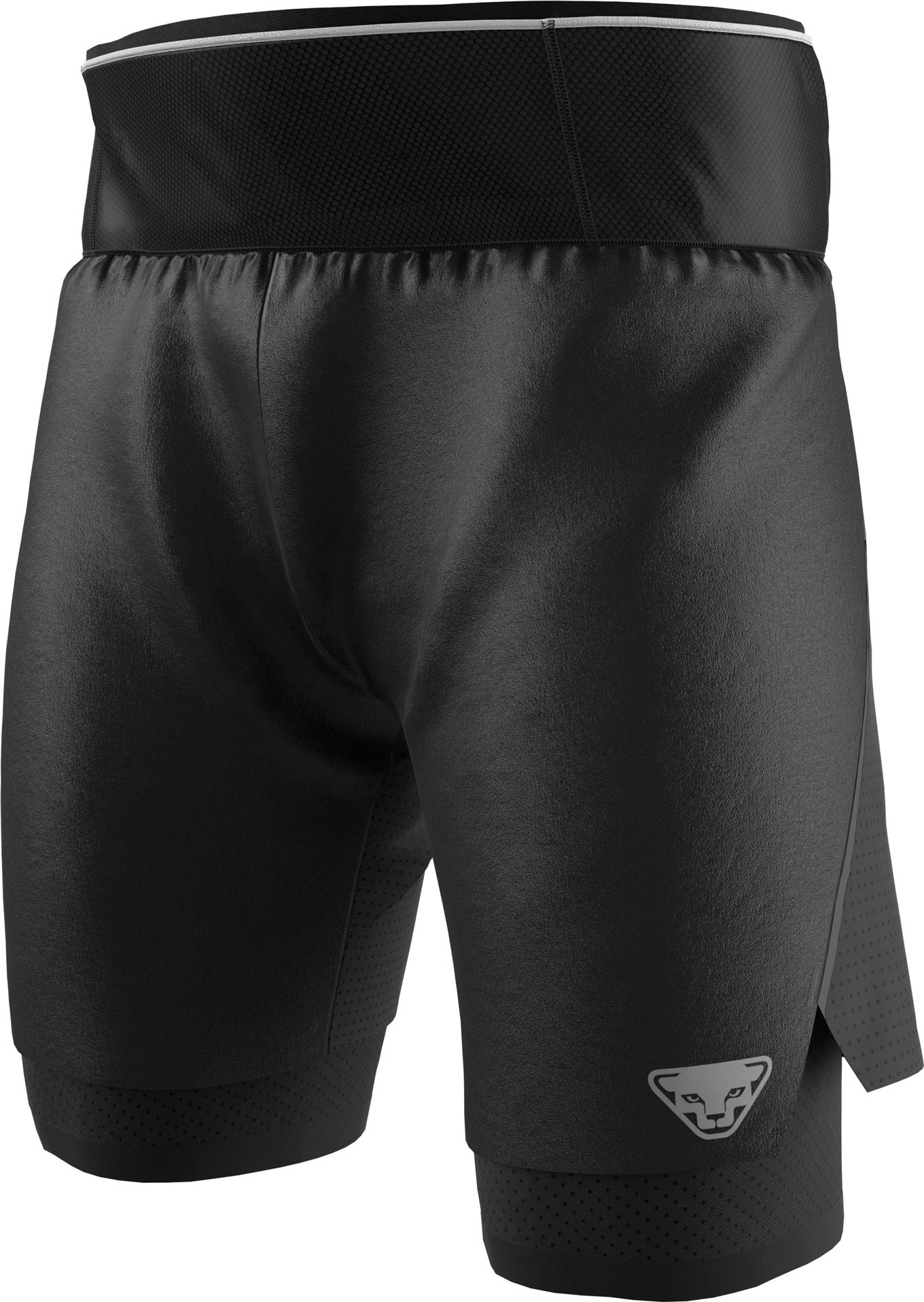 Short de trail/running - Dna Ultra M 2/1 Shorts Black Out - Taille L - Noir