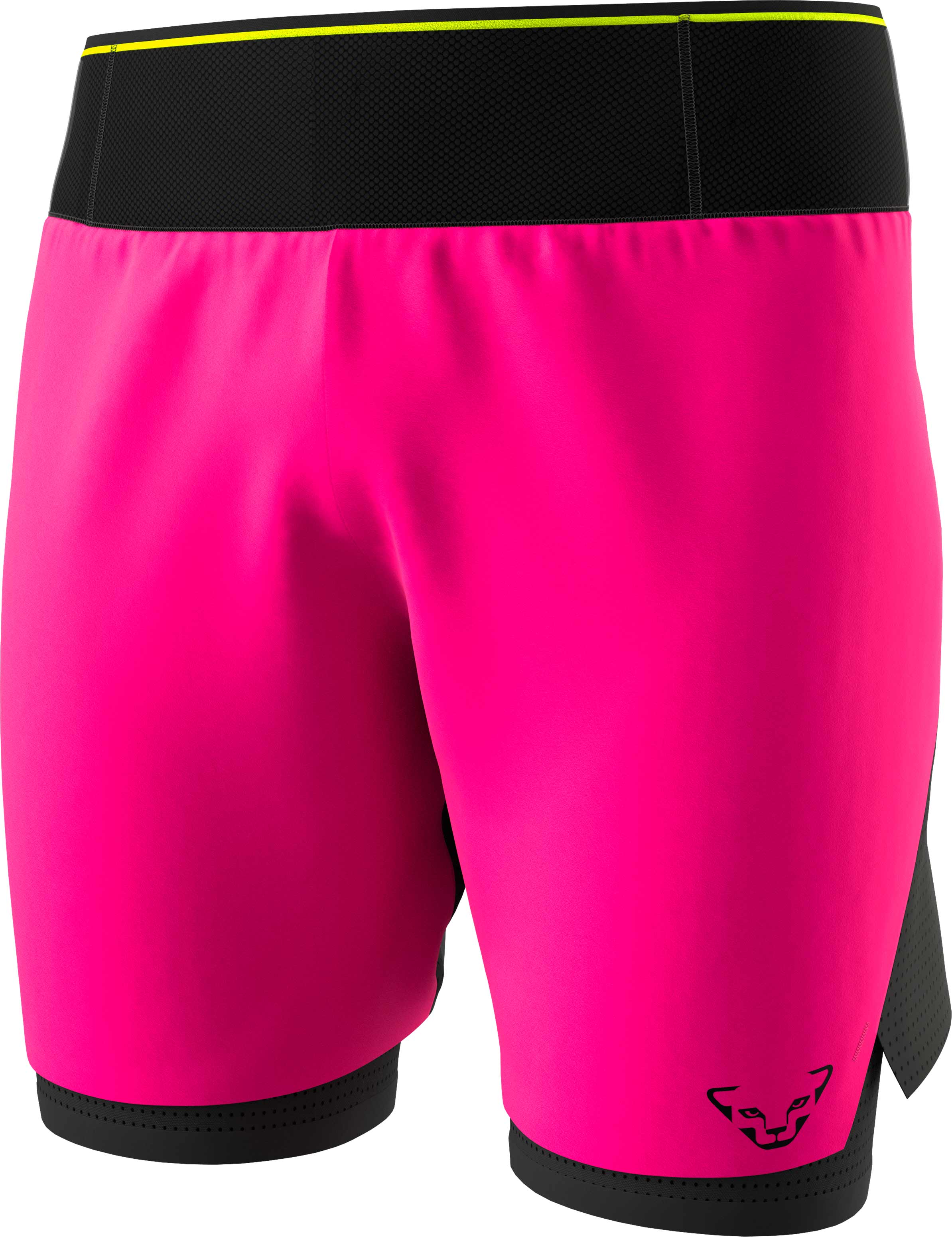 Short de trail/running - Dna Ultra M 2/1 Shorts Pink Glo - Taille L - Rose