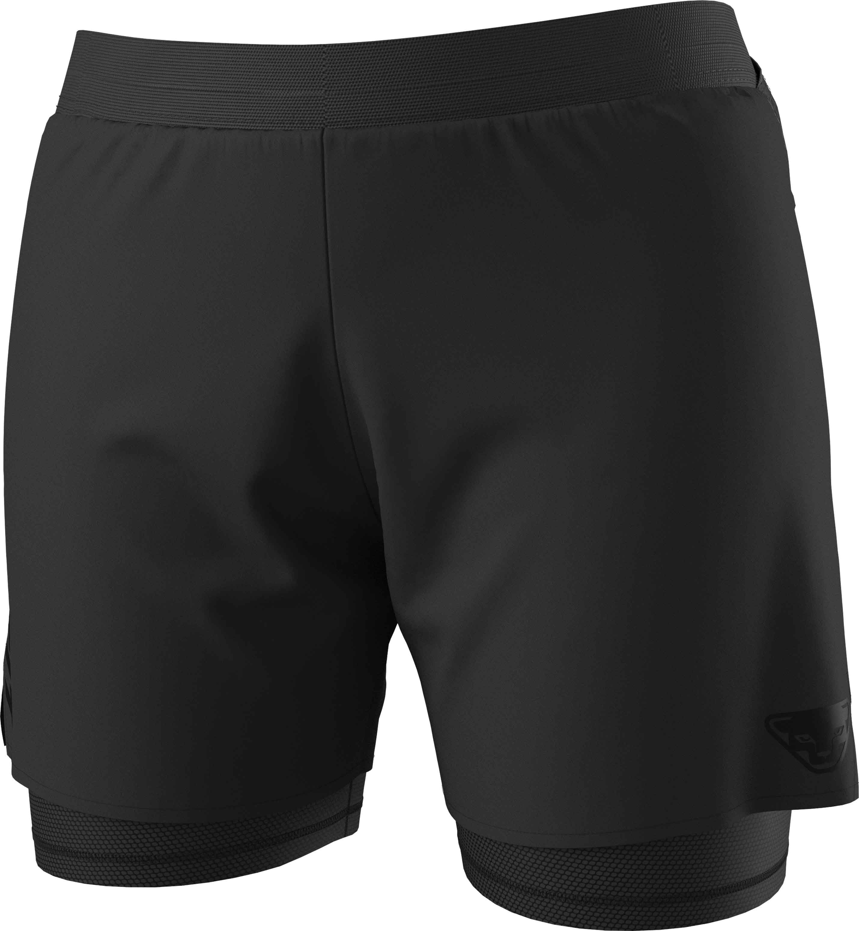 Short de trail/running - Alpine Pro 2/1 Shorts W Black Out - Taille M - Noir