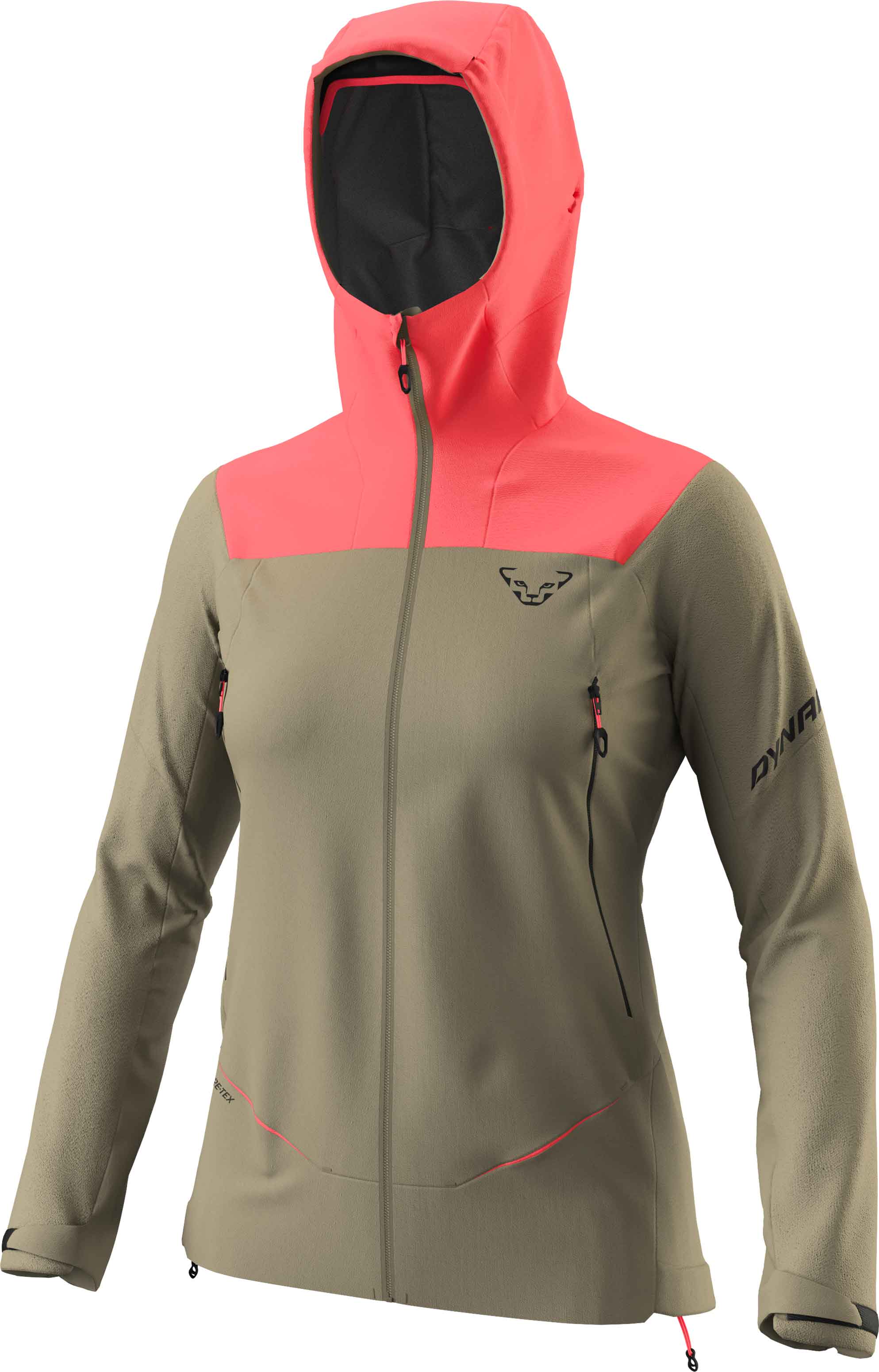 Veste de ski de randonnée imperméable en GORE-TEX ePE - Ridge GTX Jkt W Cabana - Taille S - Rose