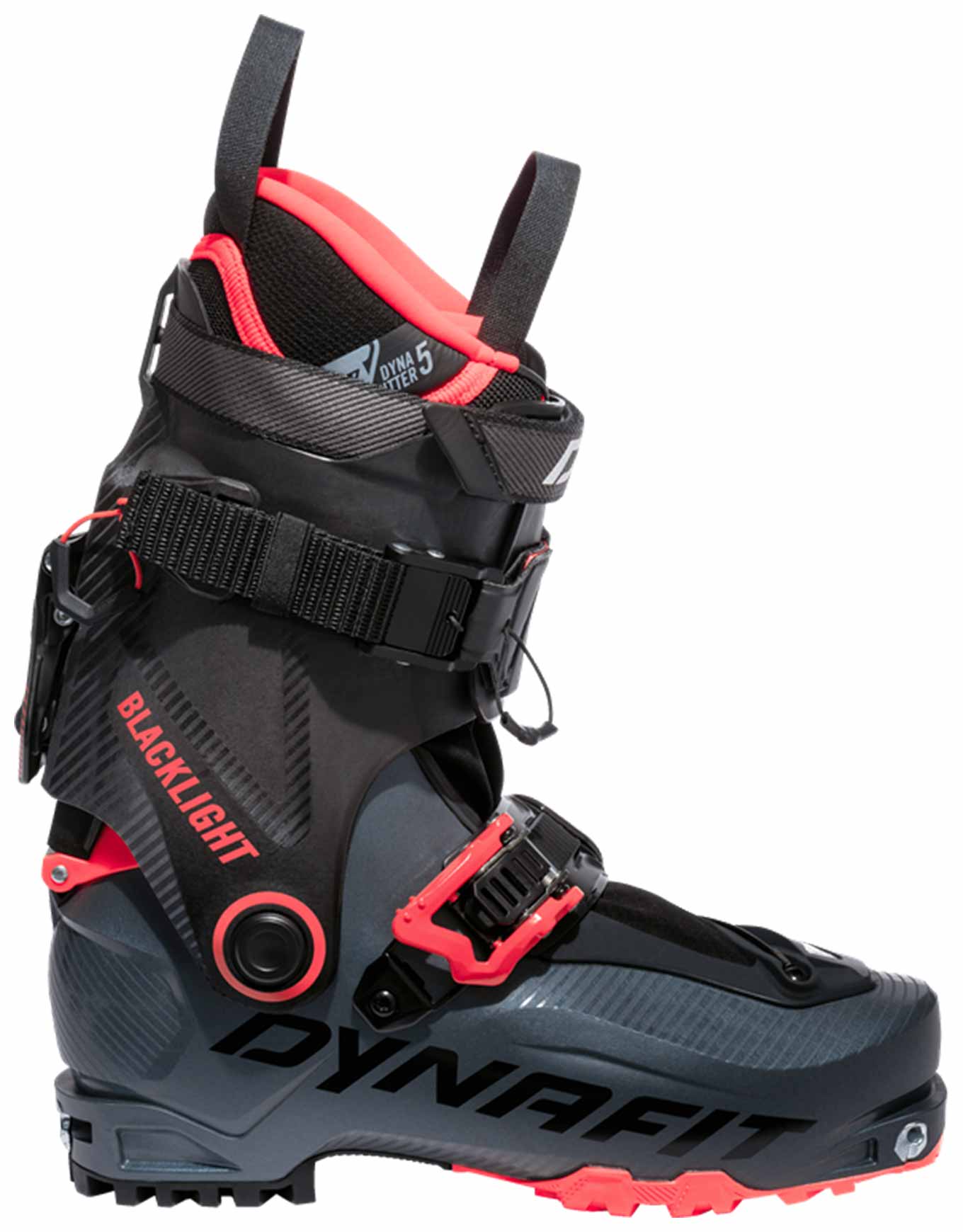Chaussures de ski de randonnée Blacklight W Cinder/Fluo Coral für Damen Größe 38 2/3 Rosa