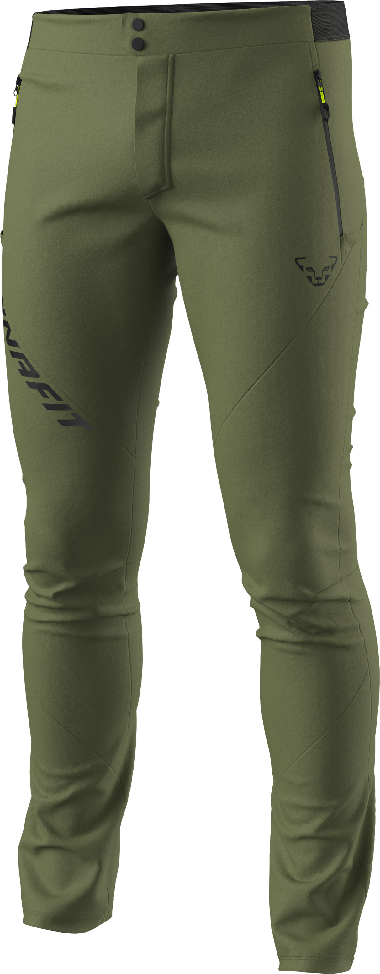 Pantalon de randonnée déperlant - Transalper 2 Light Dst Pant M Military Green en Softshell - Taille M - Vert