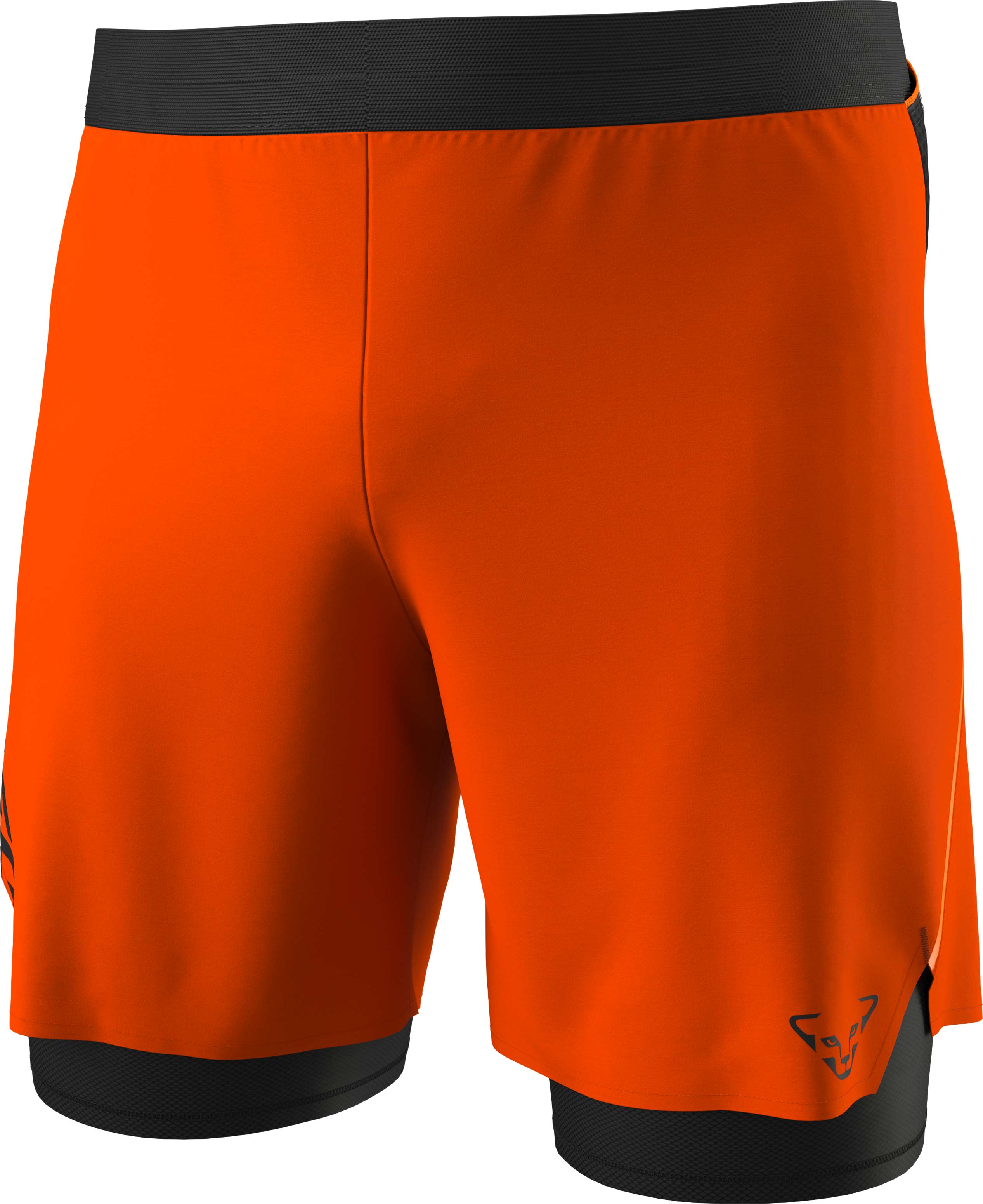 Short de running respirant - Alpine Pro 2/1 Shorts M Alabama - Taille M - Orange