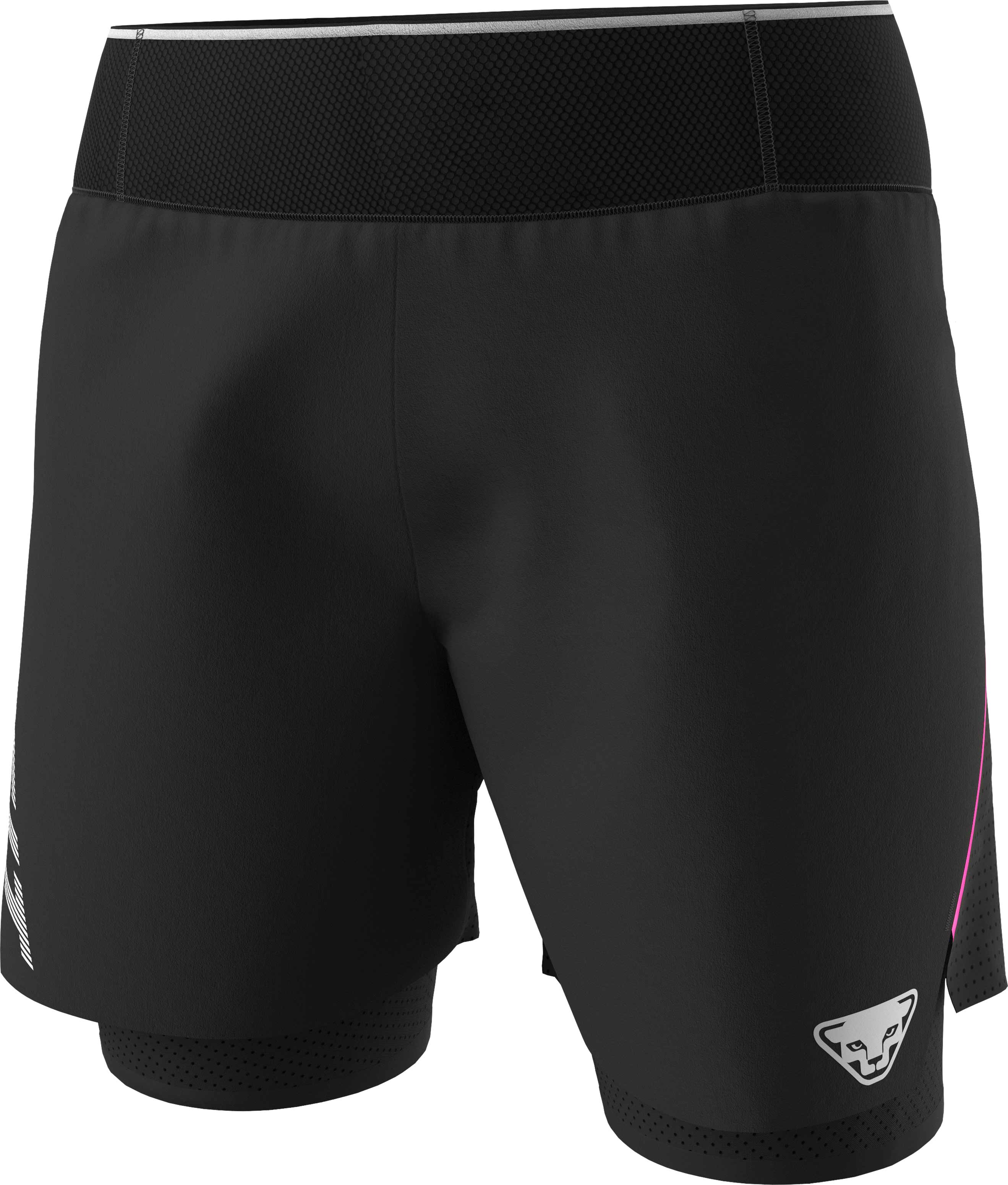 Short léger et respirant pour trail - Dna Ultra W 2/1 Shorts Black Out - Taille M - Noir