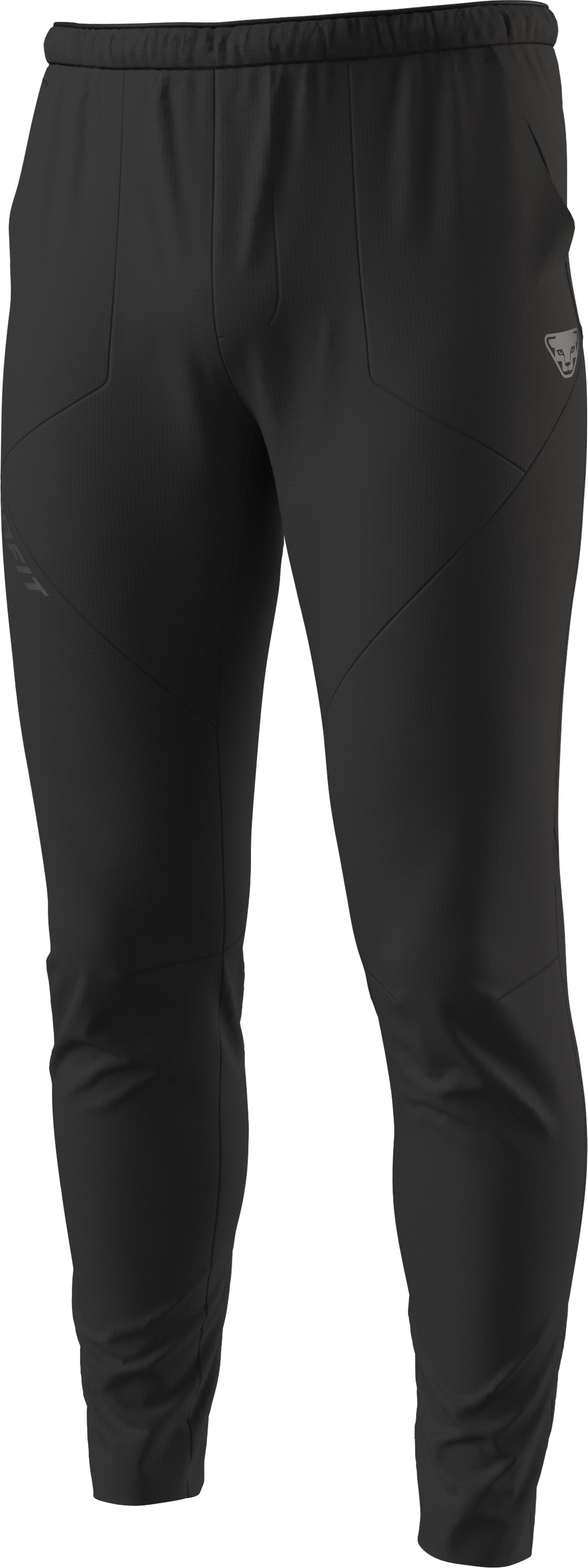 Pantalon coupe-vent de trail - Trail Pants M Black Out en Softshell - Taille L - Noir