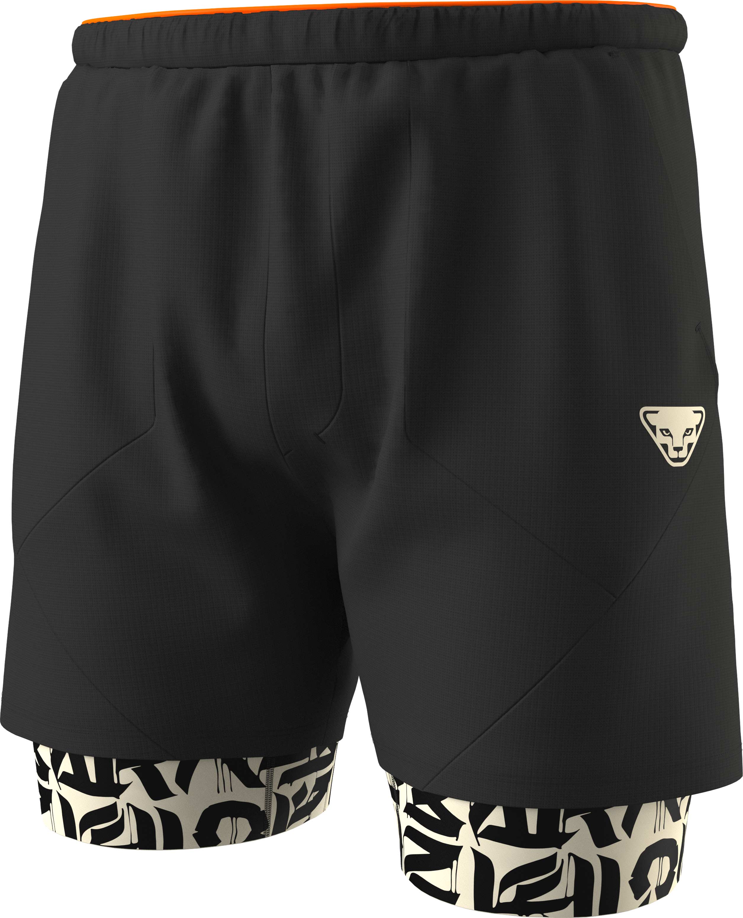 Short trail léger et respirant - Trail 2In1 Shorts M Black Out Overcast - Taille L - Noir
