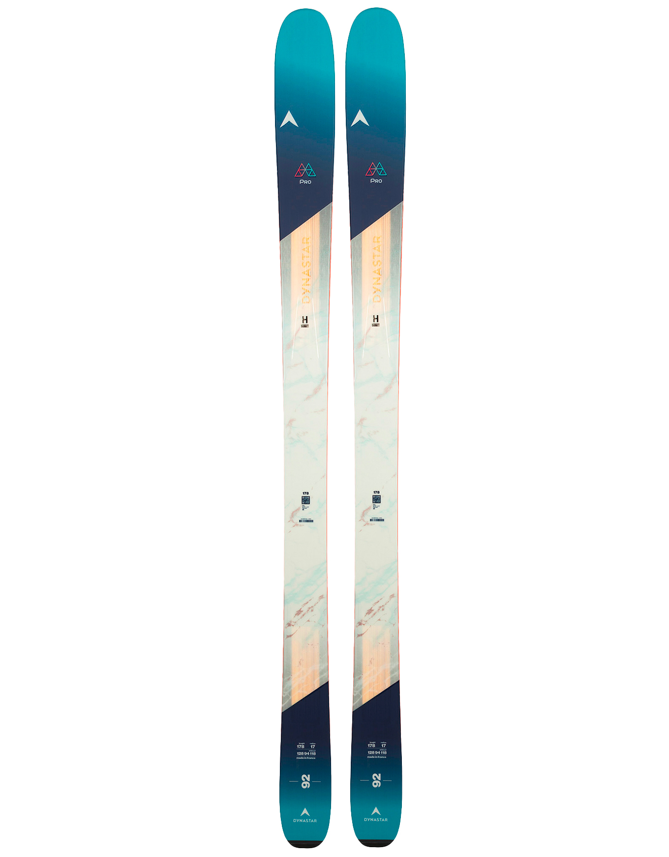 Ski all mountain M-Pro W 92 Open 2026 für Damen Größe 170 cm Weiß