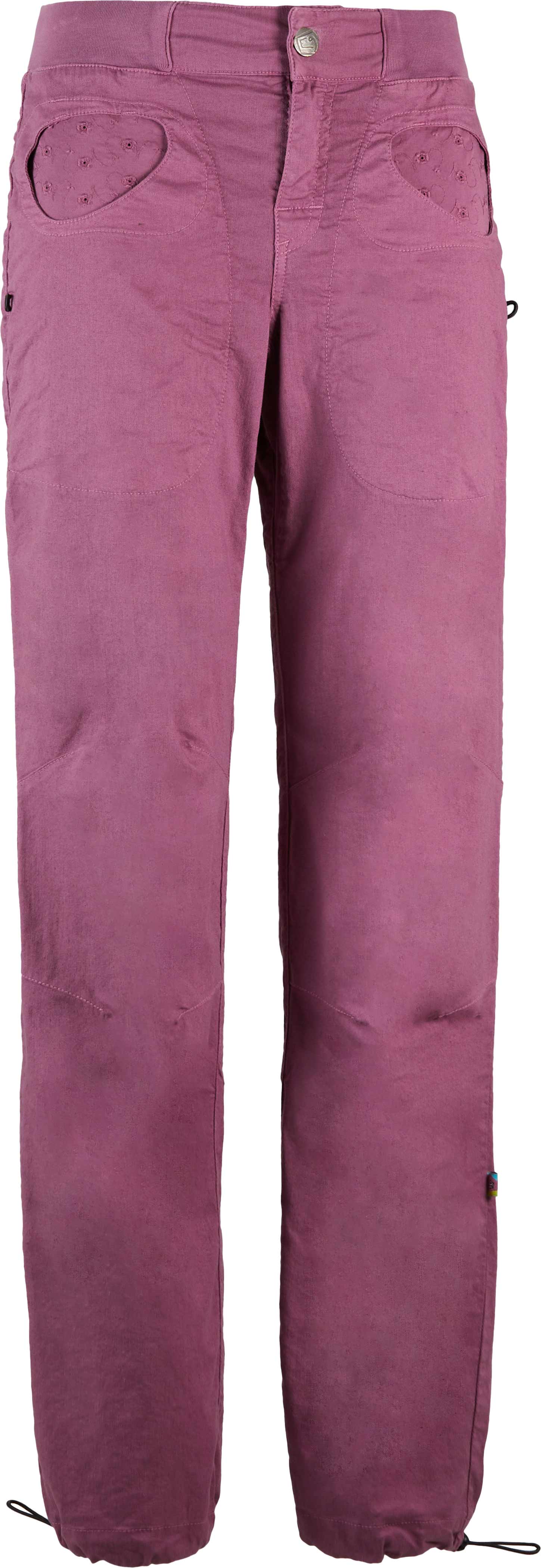 Pantalon d'escalade - Onda Flax W Tulip en Coton - Taille S - Rose