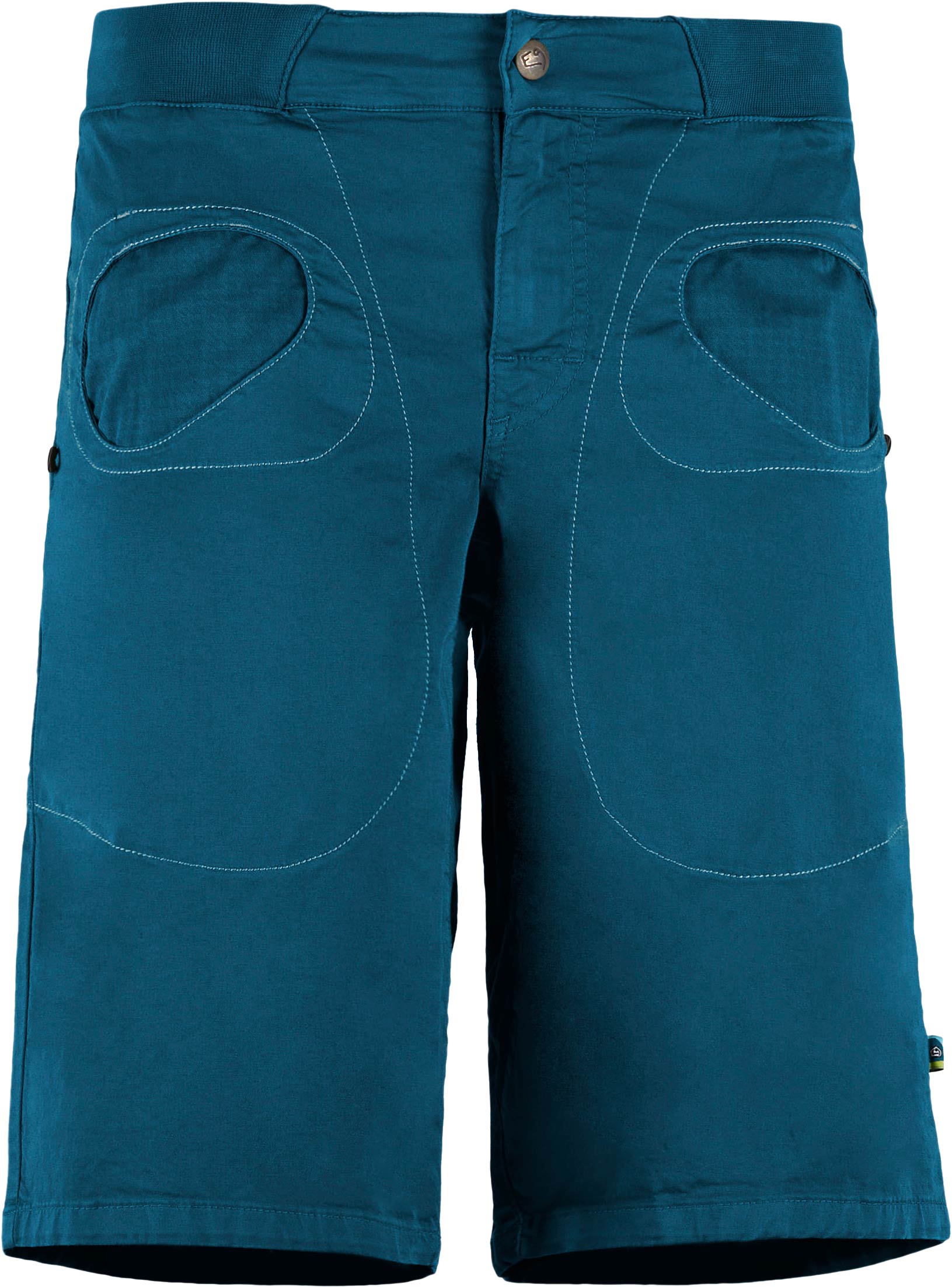 Short d'escalade - Rondo Short2.2 M Apatite en Coton - Taille L - Bleu