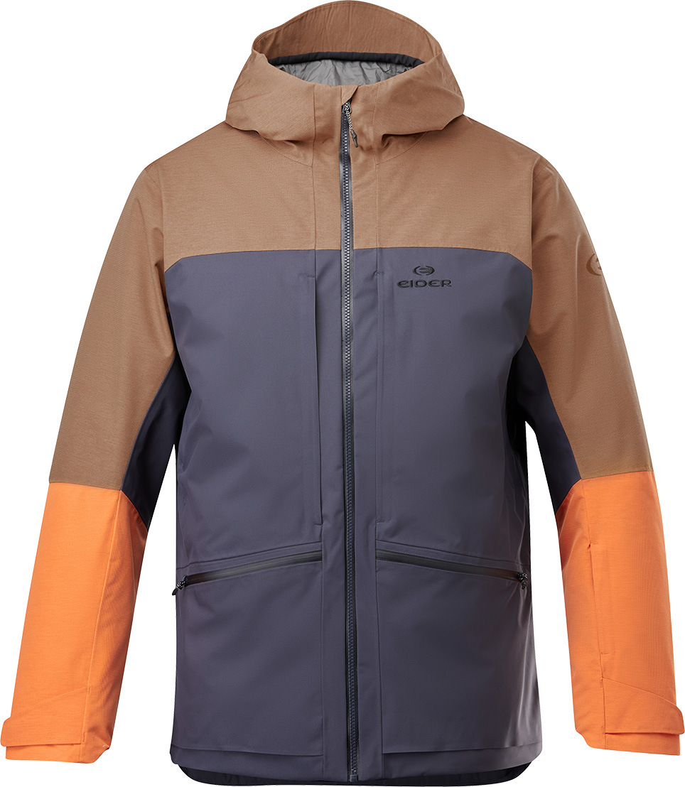 Ski-Isolationsjacke M Saulire 2L Insulated Stretch Jkt Chipmunk für Herren Größe S Braun