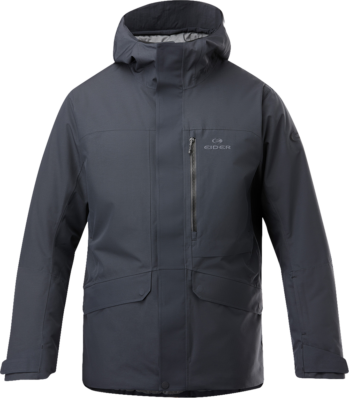 Ski-Isolationsjacke M Loze 2L Insulated Jkt Black für Herren Größe S schwarz