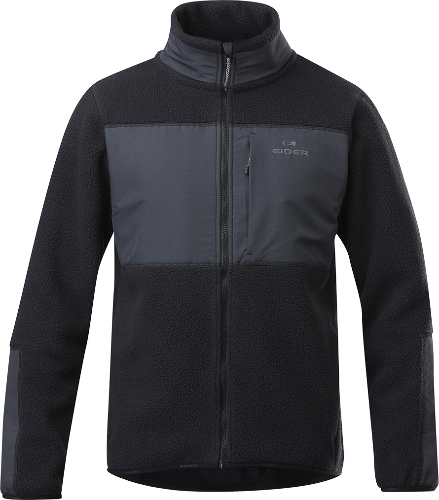 Veste polaire molletonnée - M Rosael Sherpa Fleece Black - Taille S - Noir