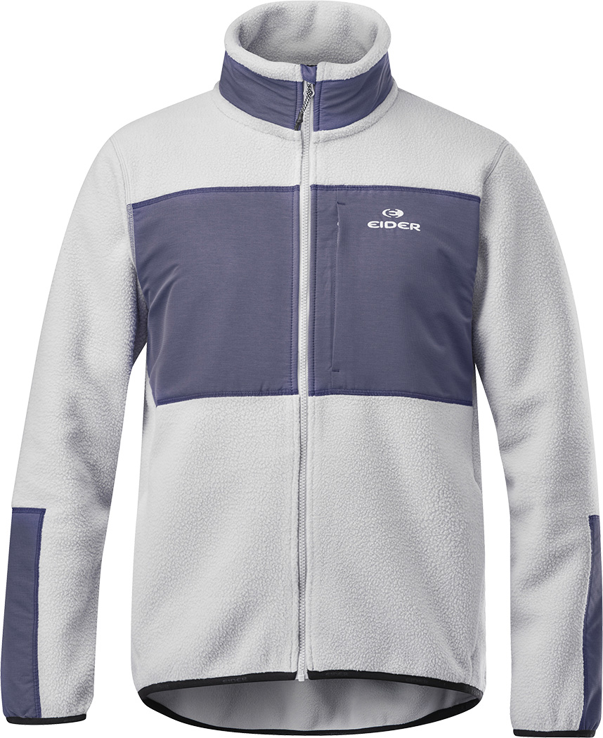 Veste polaire molletonnée - M Rosael Sherpa Fleece Light Grey - Taille S - Gris