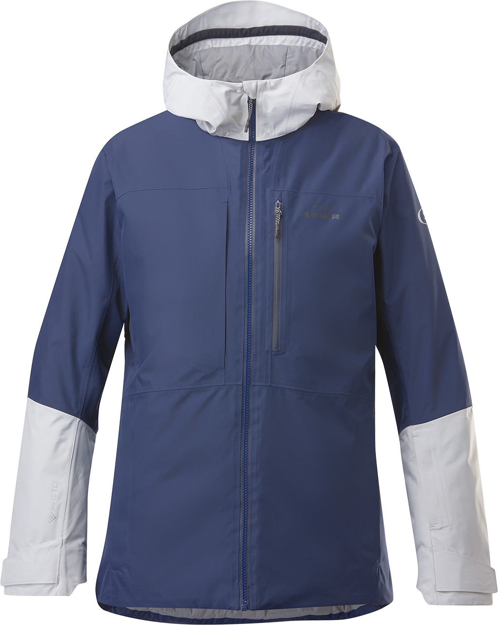 Technische Skijacke W Eclipse 2L Gore Tex Primaloft Jkt Navy für Damen Größe XS Navy blau