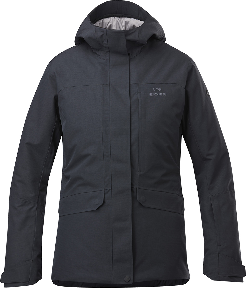 Isolierende Skijacke W Loze 2L Insulated Jkt Black für Damen Größe XS schwarz