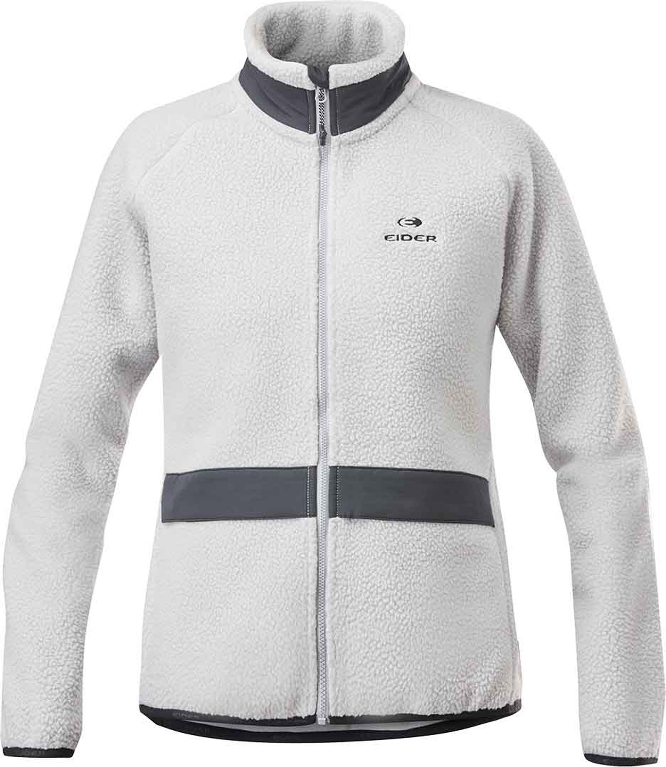 Veste polaire molletonnée - W Rosael Sherpa Fleece Light Grey - Taille XS - Gris