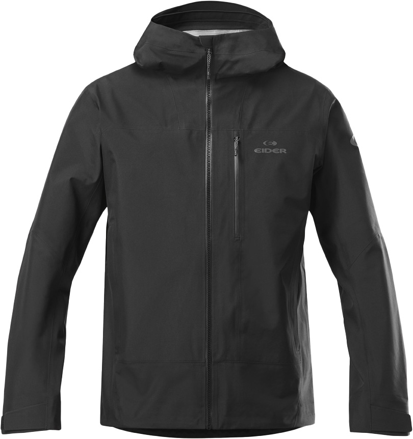 Veste de protection en GORE-TEX® - M Monsoon 3L Gore-Tex Jkt Black - Taille L - Noir