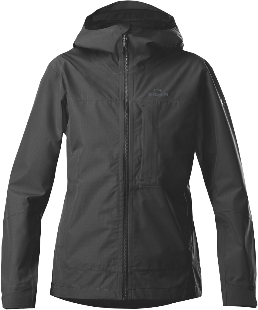 Veste 2,5L de randonnée - W Mist Jkt Black - Taille XS - Noir