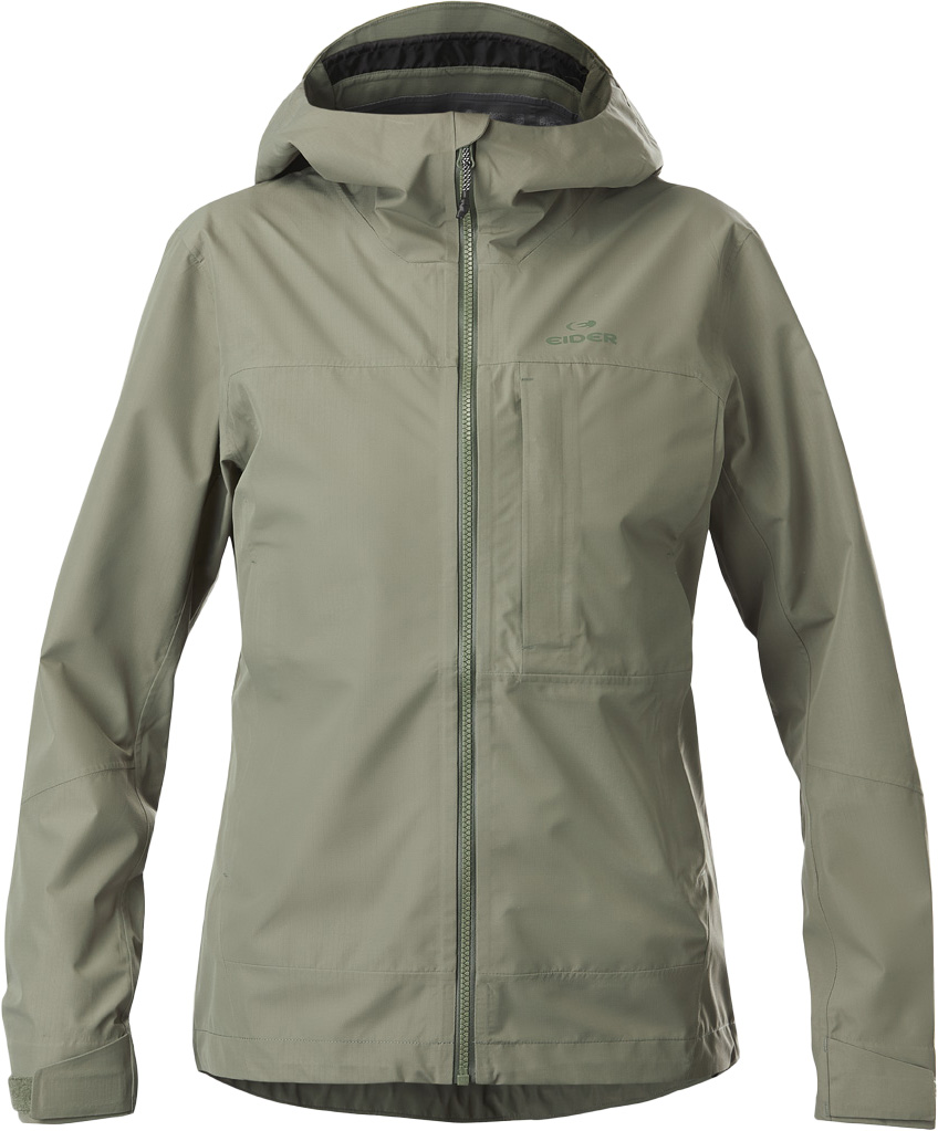Veste 2,5L de randonnée - W Mist Jkt Khaki - Taille L - Kaki