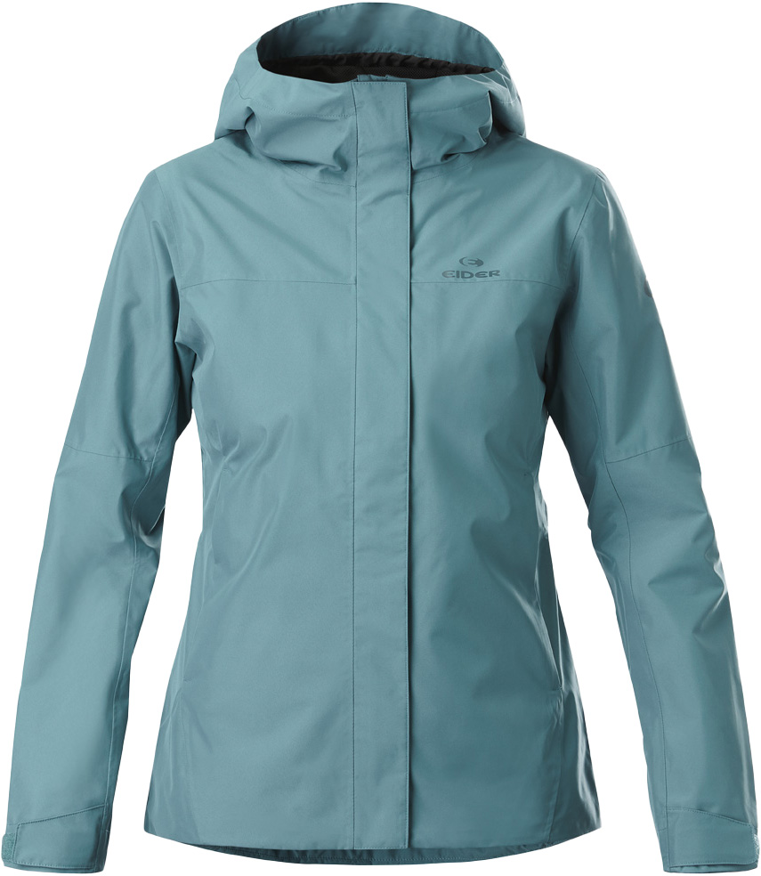 Veste 2L de randonnée - W Sprinkle Jkt Teal - Taille XS - Bleu