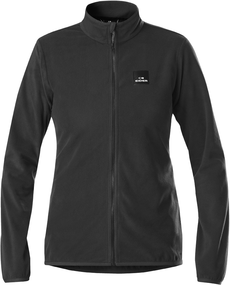 Leichtes Fleece W Merlet Fleece Light Full Zip Black für Damen Größe S schwarz