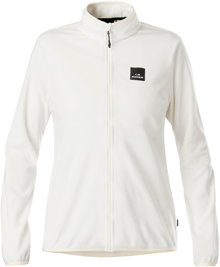 Leichtes Fleece W Merlet Fleece Light Full Zip White Sand für Damen Größe M Weiß