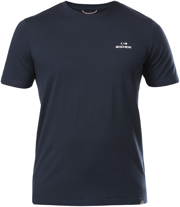 T-shirt en laine de mérinos - W Merino Path Tech Tee Navy en Laine - Taille XS