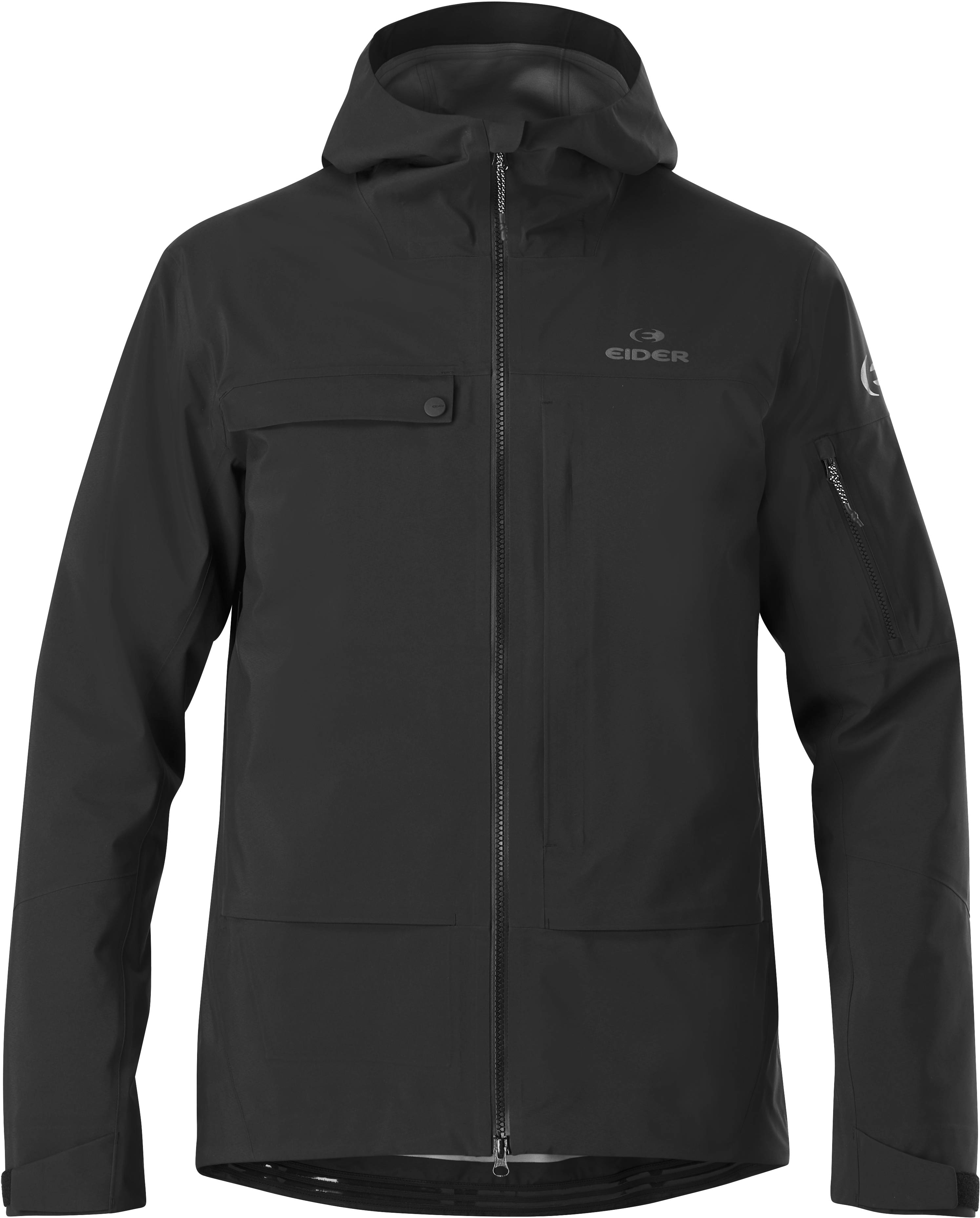 Lagen-Schutzjacke aus GORE-TEX M Arolla 3L Gore Tex Jkt Black für Herren Größe XL schwarz