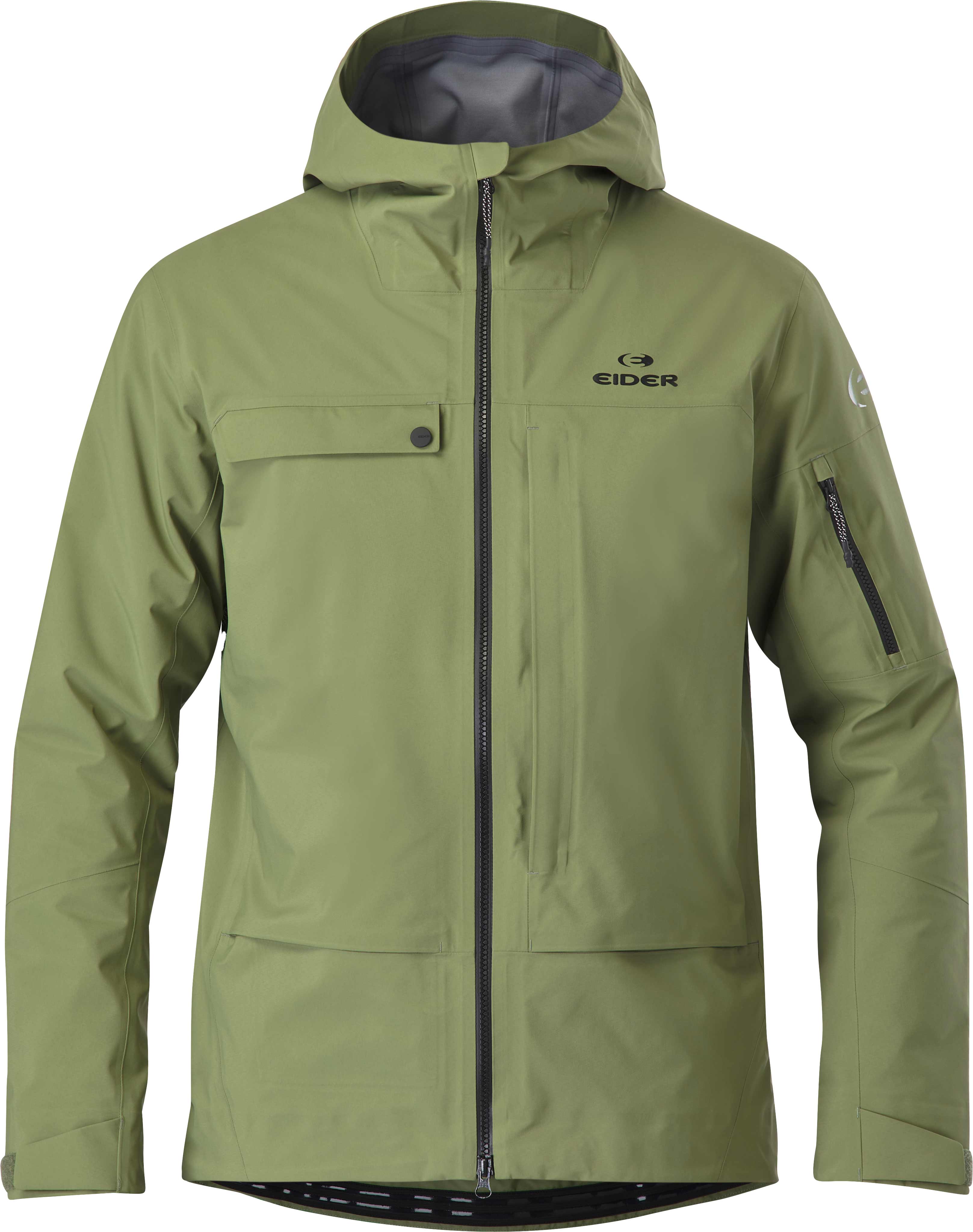 Wetterschutzjacke aus GORE-TEX M Arolla 3L Gore Tex Jkt Khaki für Herren Größe L