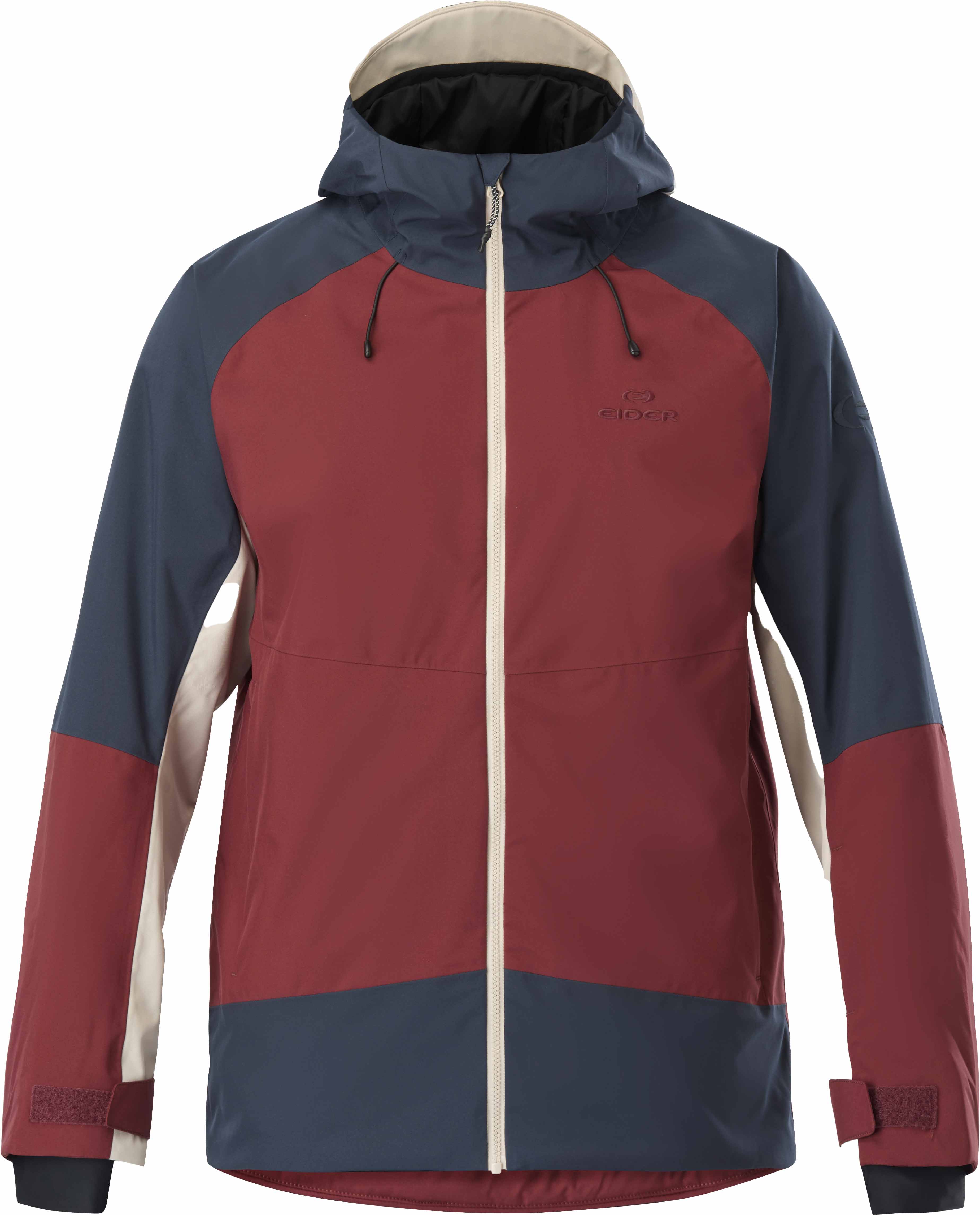 Isolierende und wasserfeste Jacke M Arias 2L Insulated Jkt Carmin für Herren Größe XL Bordeaux