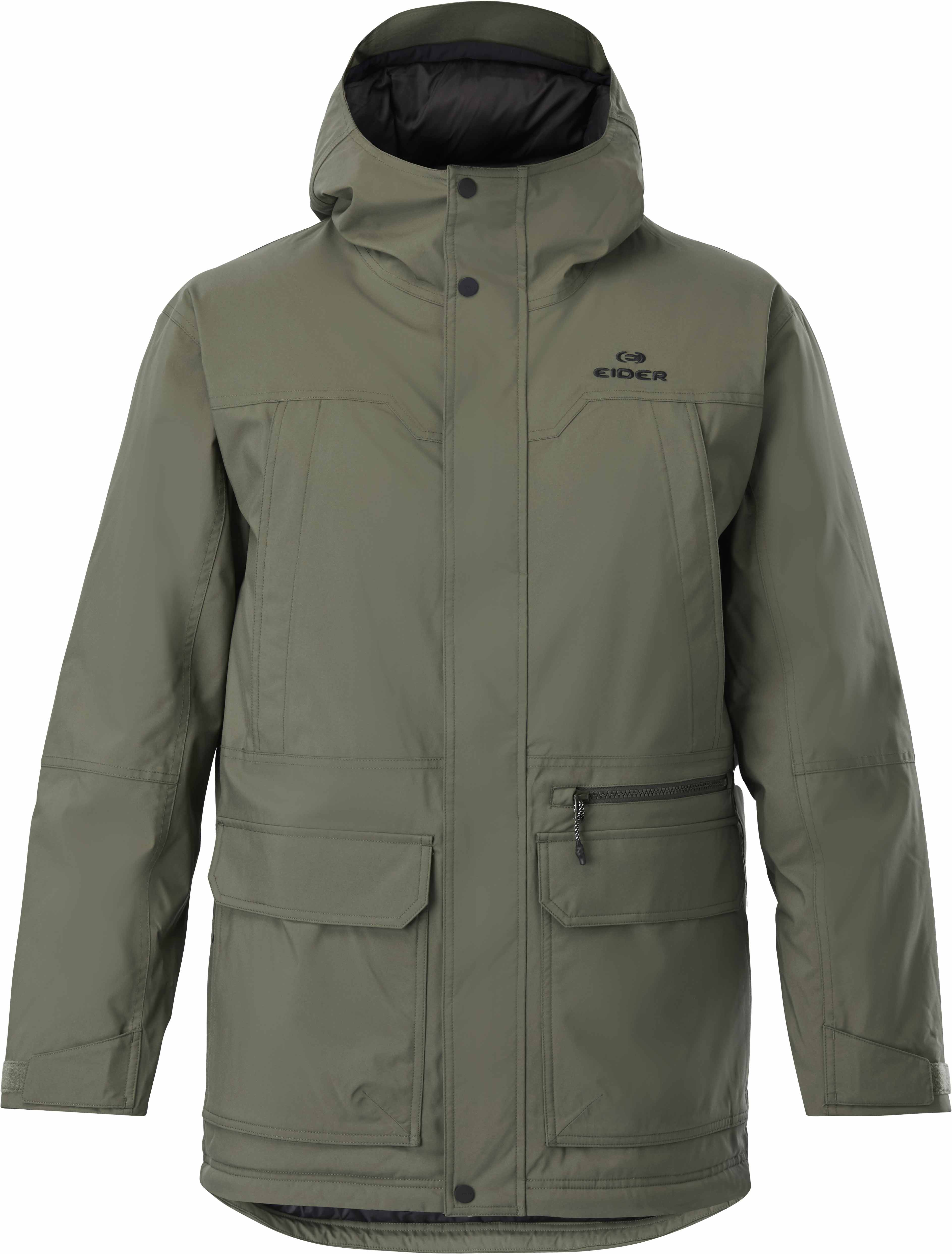 Veste isolante et imperméable - M Record Parka Khaki - Taille M - Kaki