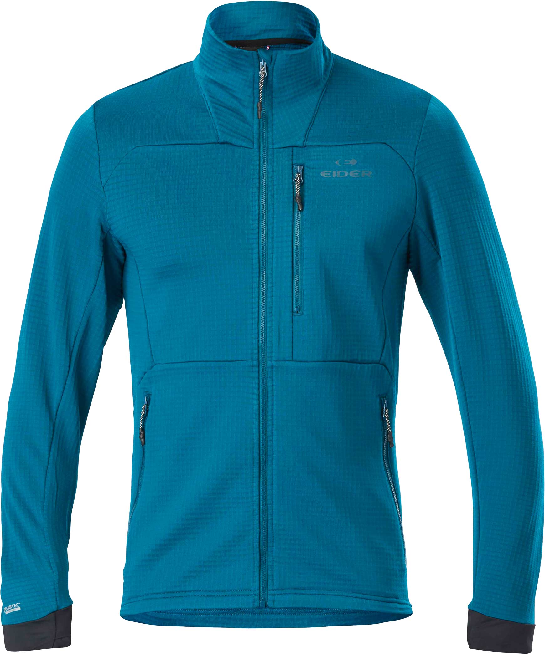 Polaire respirante en Polartec® Power Grid® - M Thorens Polartec Powergrid Fleece Cobalt Blue - Taille M - Bleu