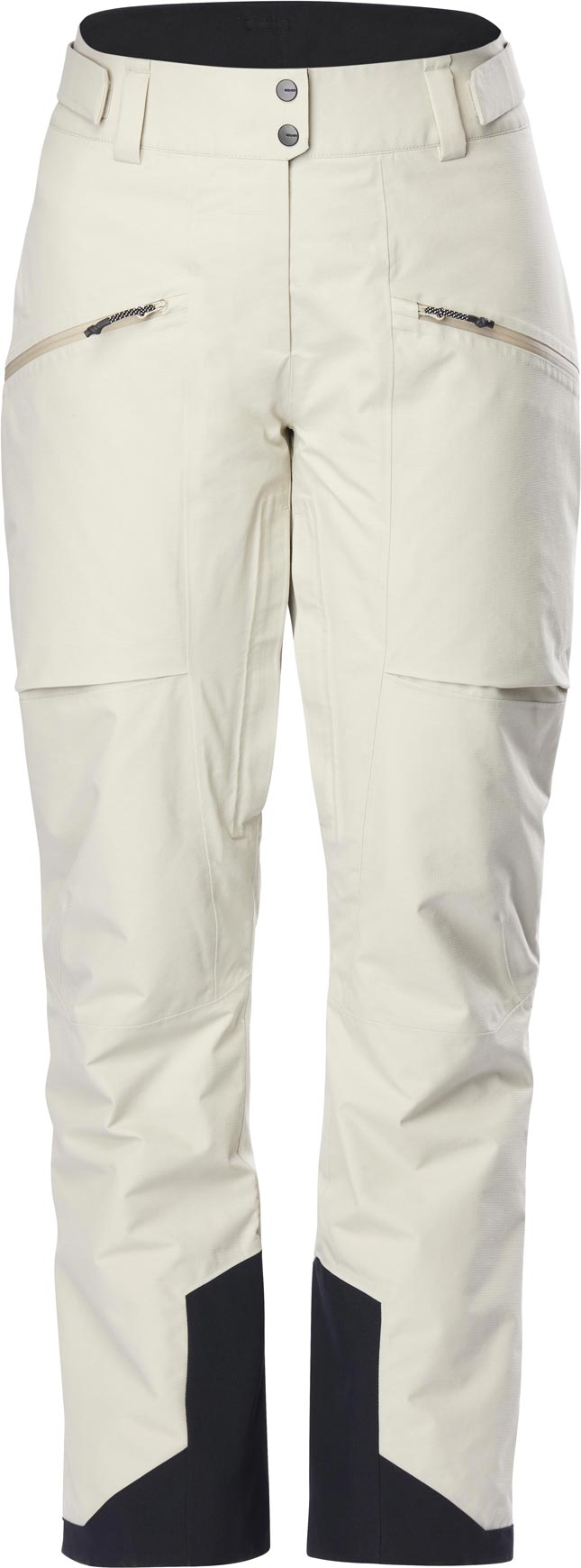 Pantalon isolant et imperméable en GORE-TEX® - W Ayas Gore Tex Insulated Pnt Wild Greige - Taille S - Beige