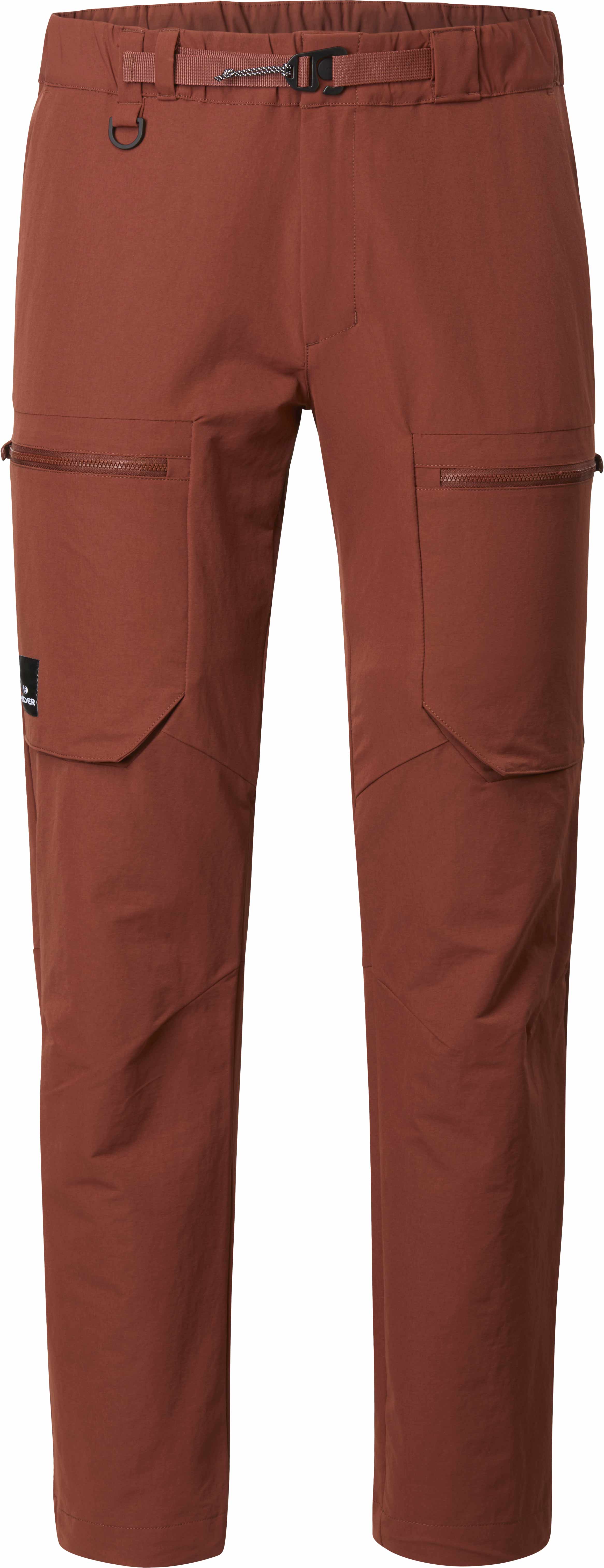Pantalon stretch à séchage rapide - M Travel pant Brandy Brown - Taille L - Marron
