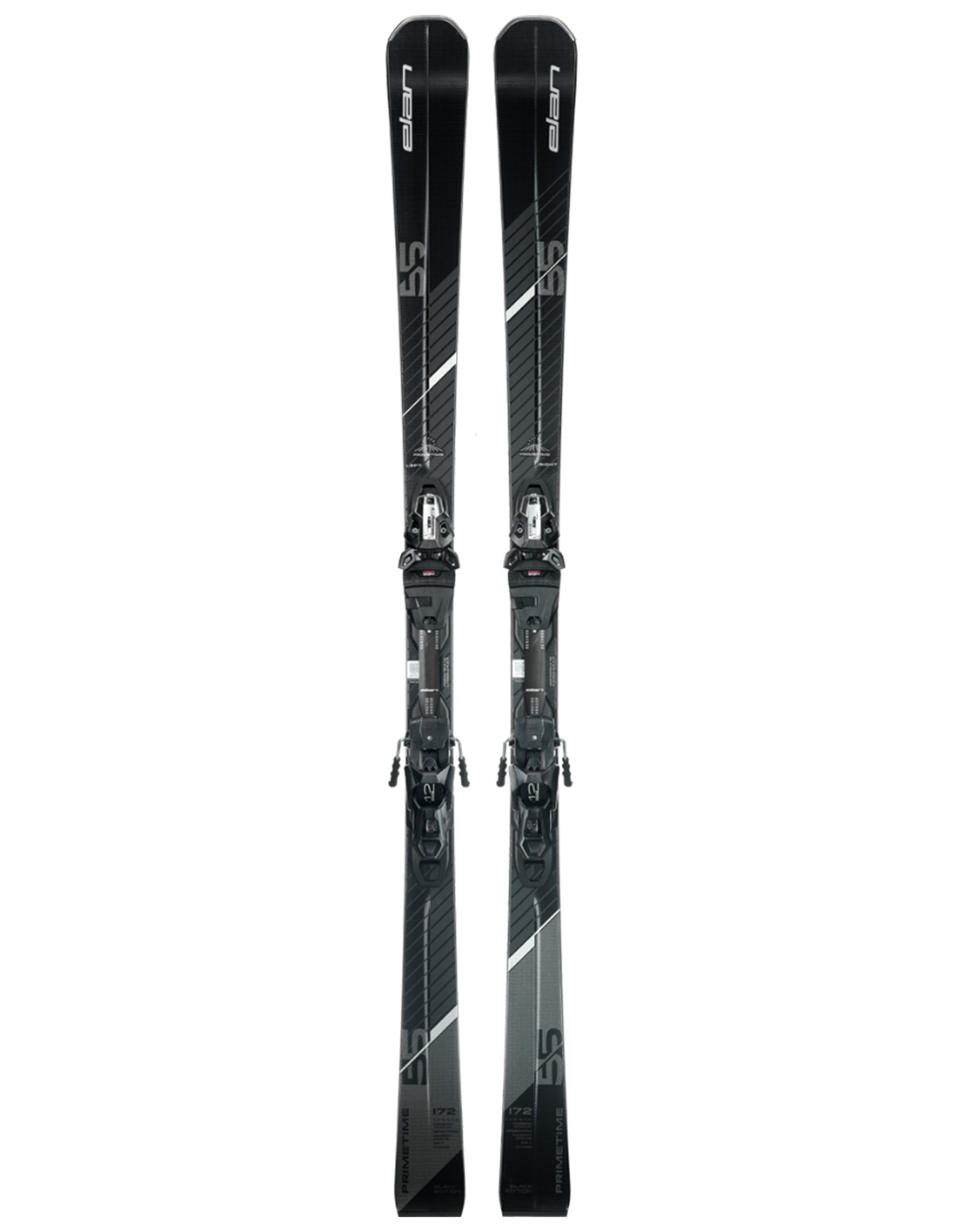 Packs (skis + fix) - Pack skis de piste - Primetime 55 Black Edition + Fx Emx 12.0 2026 en Bois - Taille 172 cm - Noir