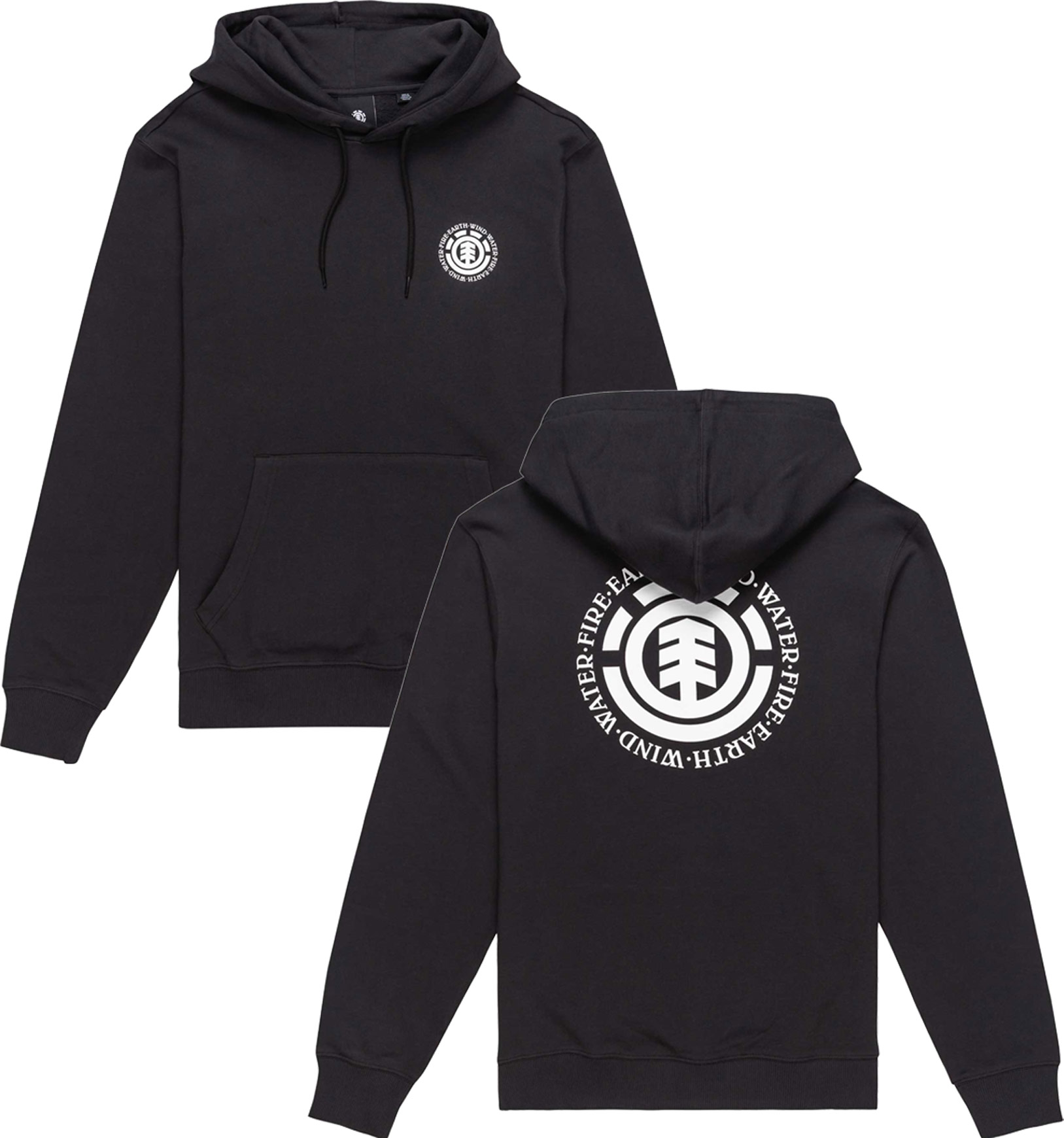 Sweat à capuche - Seal Bp Hooded Sweatshirt Off Black - Taille L - Noir