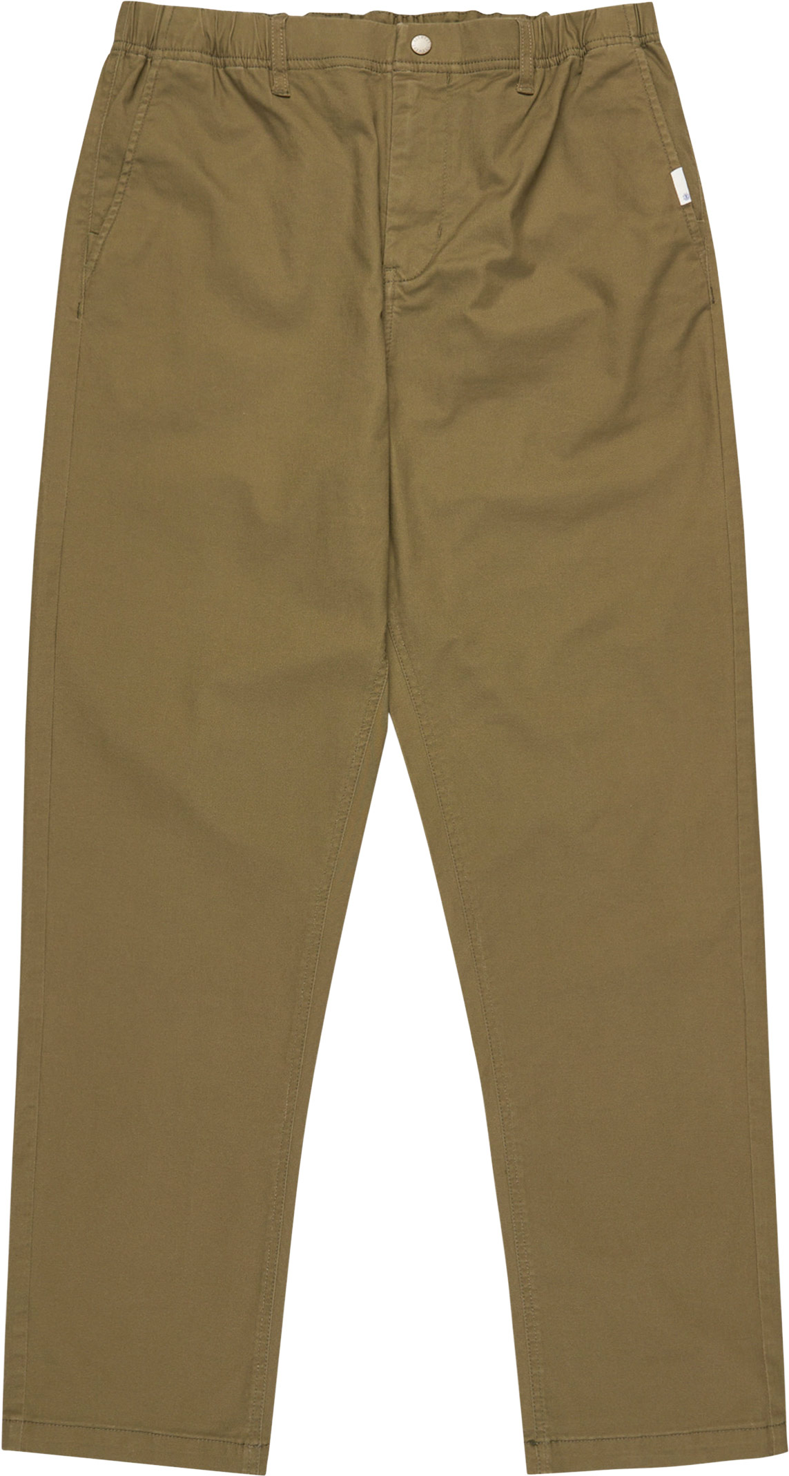 Pantalon chino en velours - Regular Comfort Chino Twill Kalamata en Coton - Taille M - Kaki