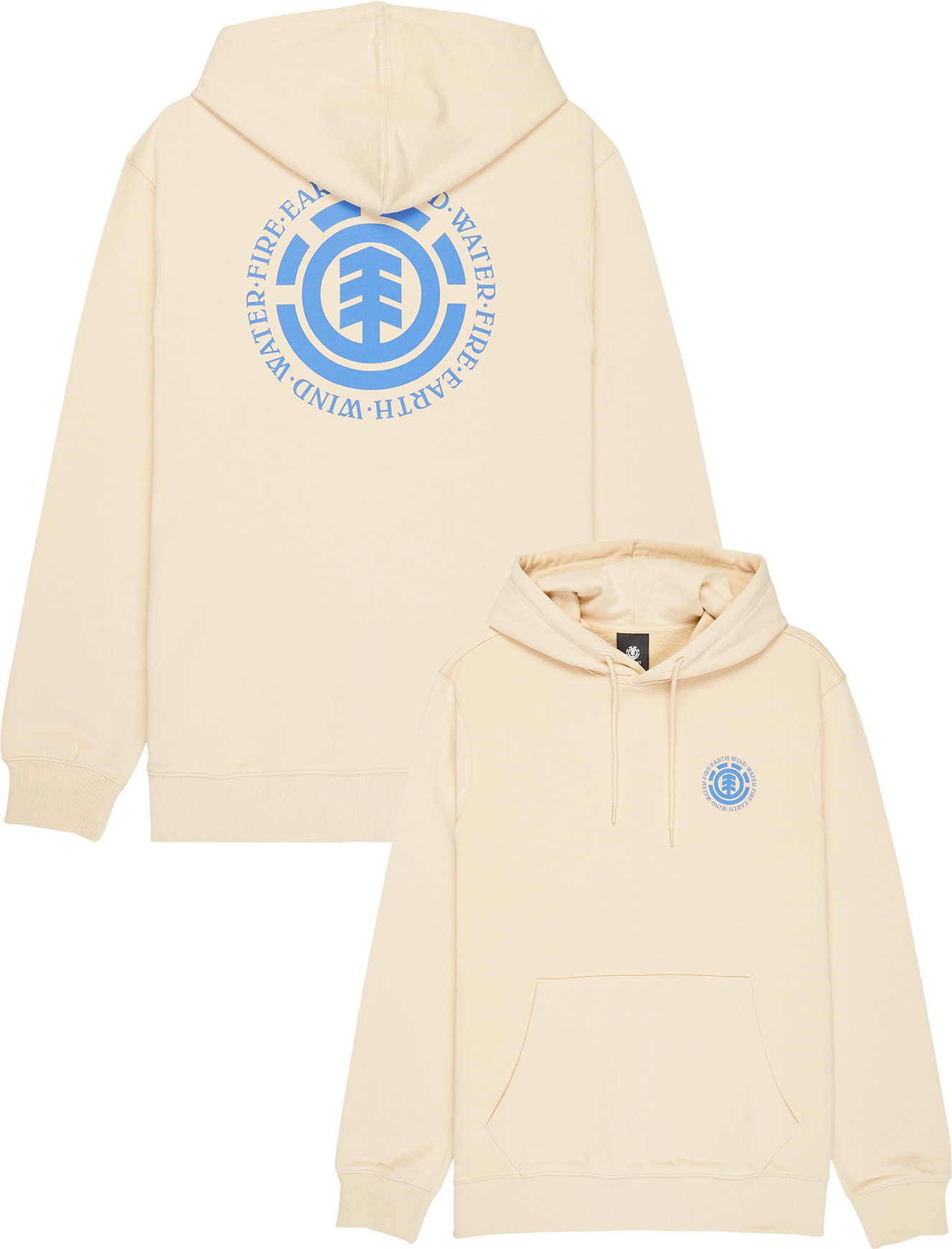 Sweat à capuche en coton recyclé - Seal Bp Hooded Sweatshirt Oat Milk en Coton - Taille L - Beige