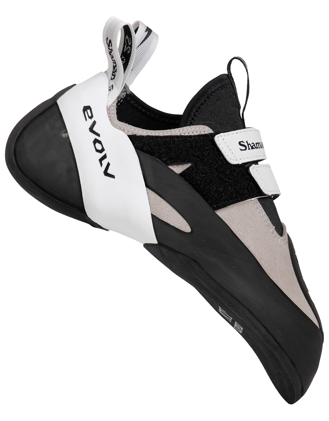 Chaussons d'escalade - Shaman 2S LV Deb Gray White - Taille 38 - Gris