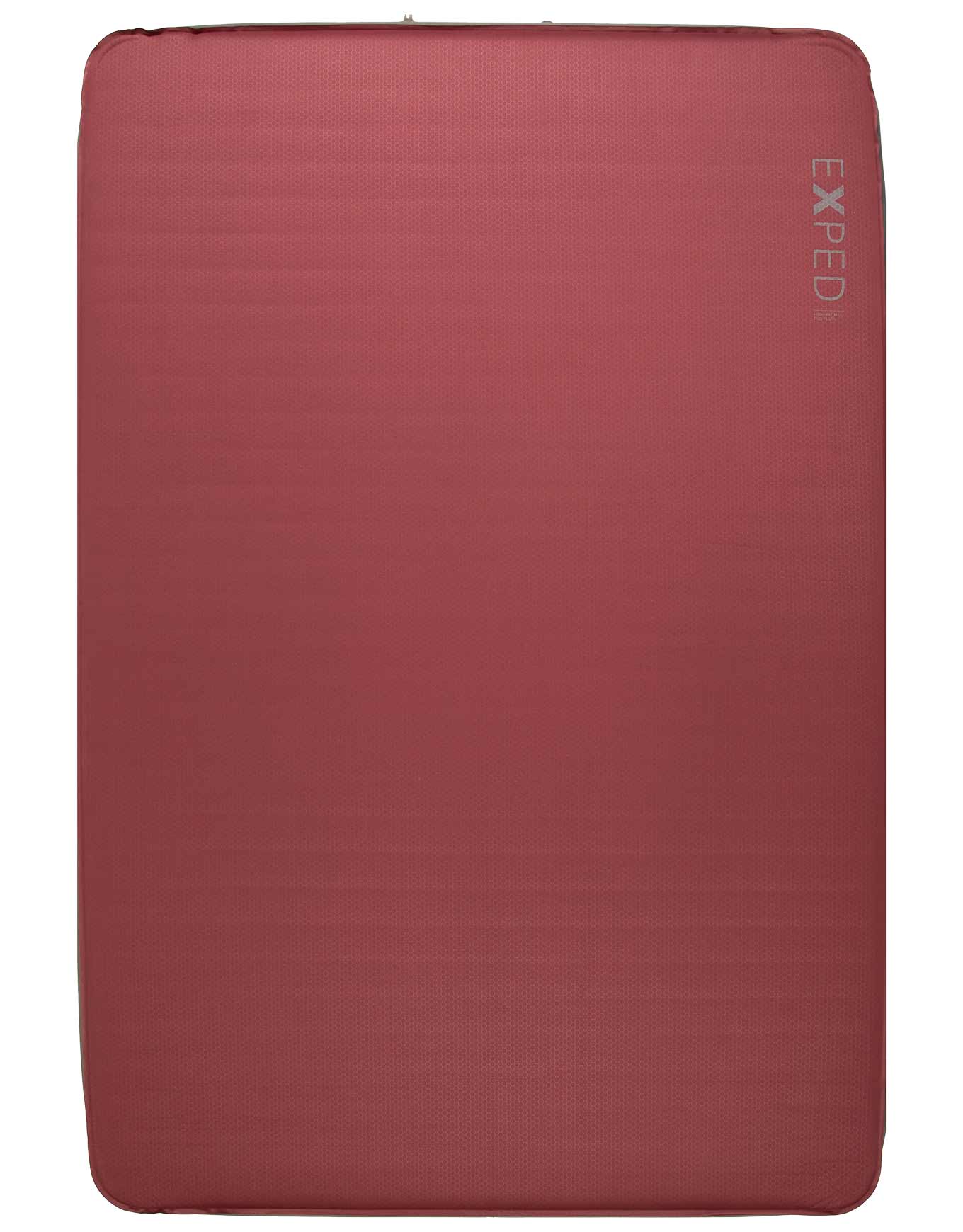 Matelas 2 places très épais et isolant - Megamat Max Duo Burgundy - Taille LW+ - Bordeaux
