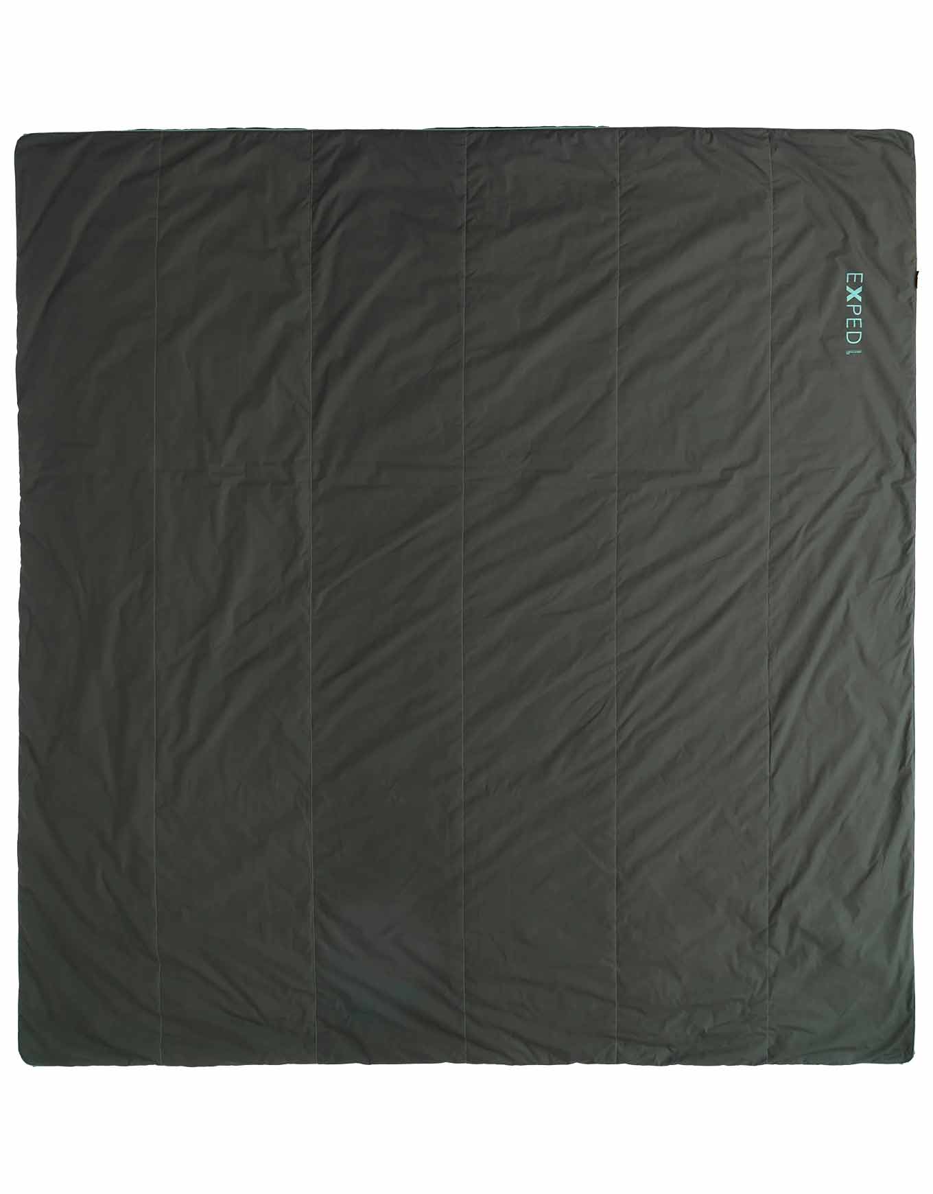 Couverture de camping en laine et en coton - Luxewool Blanket Duo Moraine en Coton - Kaki