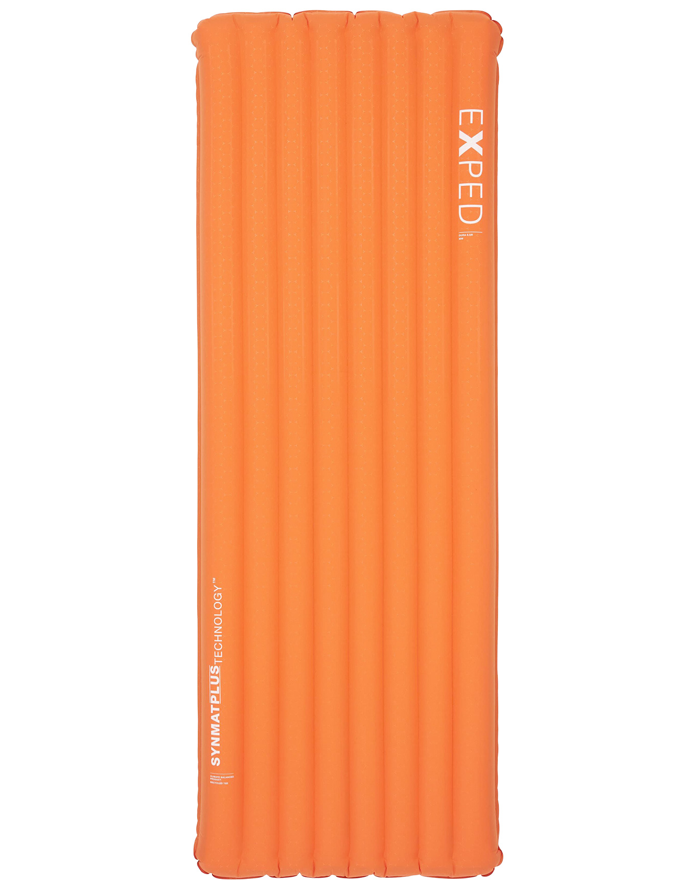 Matelas de camping 4 saisons - Dura 6.5R Dark Lava - Taille M - Orange