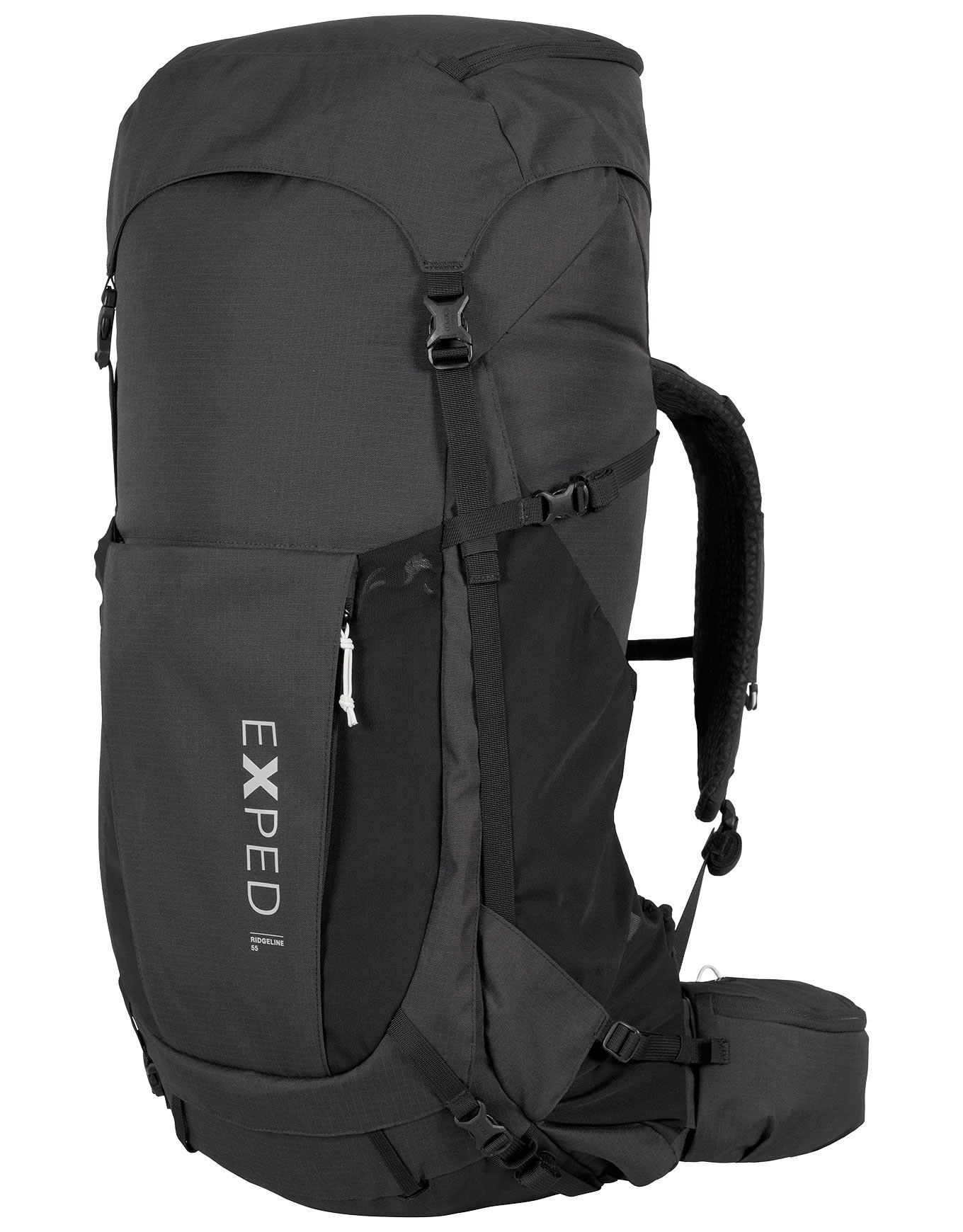 Sac à dos de trekking - Ridgeline 55 Black - Taille L/XL - Noir