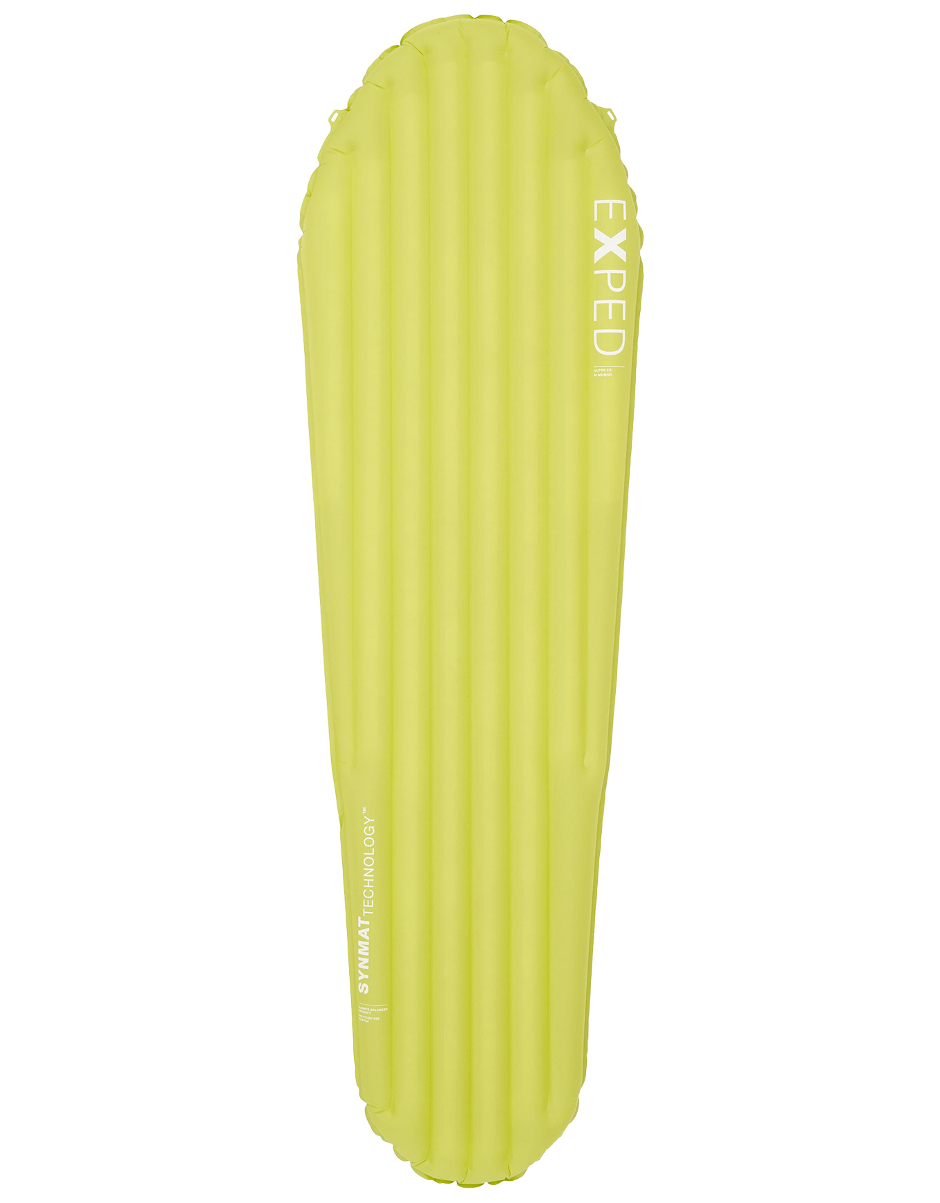 Matelas gonflable 3 saisons - Ultra 3R Mummy Lime - Taille MW - Vert
